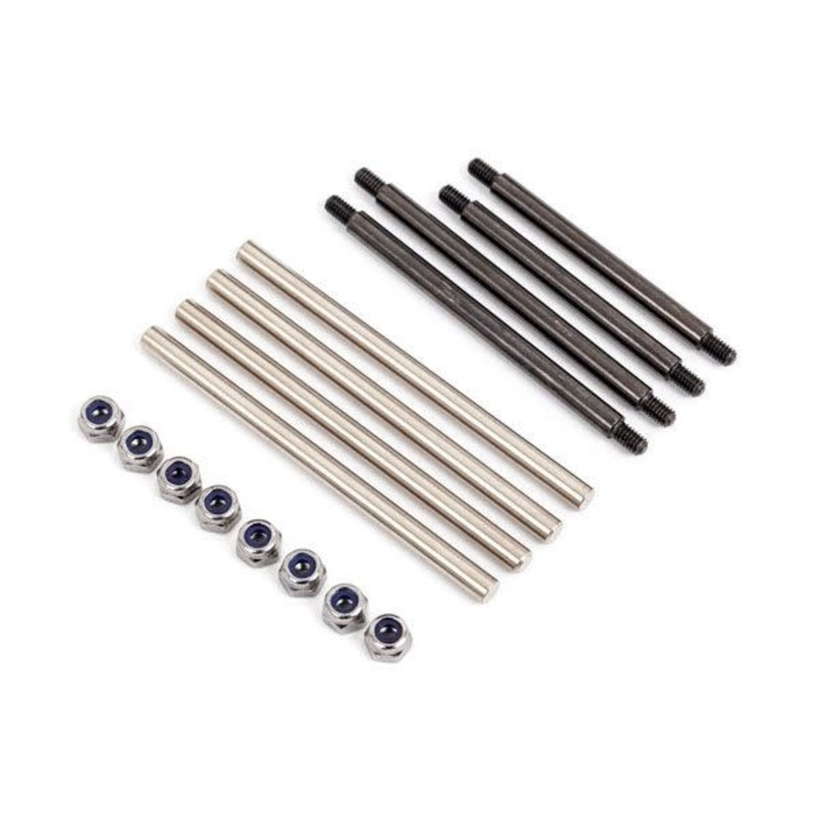 Traxxas Traxxas Suspension pin set, extreme heavy duty, complete (front and rear) (hardened steel) (3x52mm (4), 3x32mm (2), 3x40mm (2))/ M2.5x0.45mm NL (8) (for use with #9080 upgrade kit) #9042X