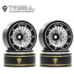 Treal #X0039CQV8R TREAL SCX24 Wheels 1.0'' Beadlock Wheels(4P) for 1/24 Micro RC SCX24 Bronco Gladiator C10 Deadbolt -Type C