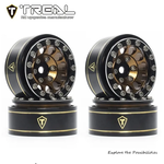 Treal #X003ZQK1VZ Treal Hobby Type I 1.0" Classic 12-Spoke Beadlock Wheels (Bronze) (4) (27.2g)