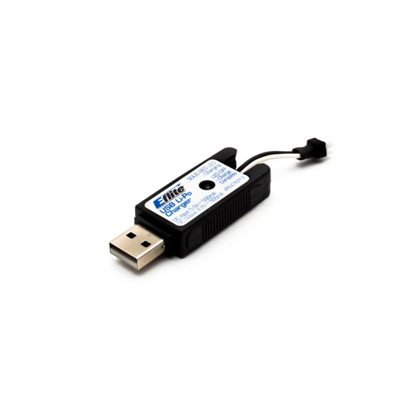 E-flite #EFLC1013 E-flite 1S USB Li-Po Charger, 500mAh High Current UMX