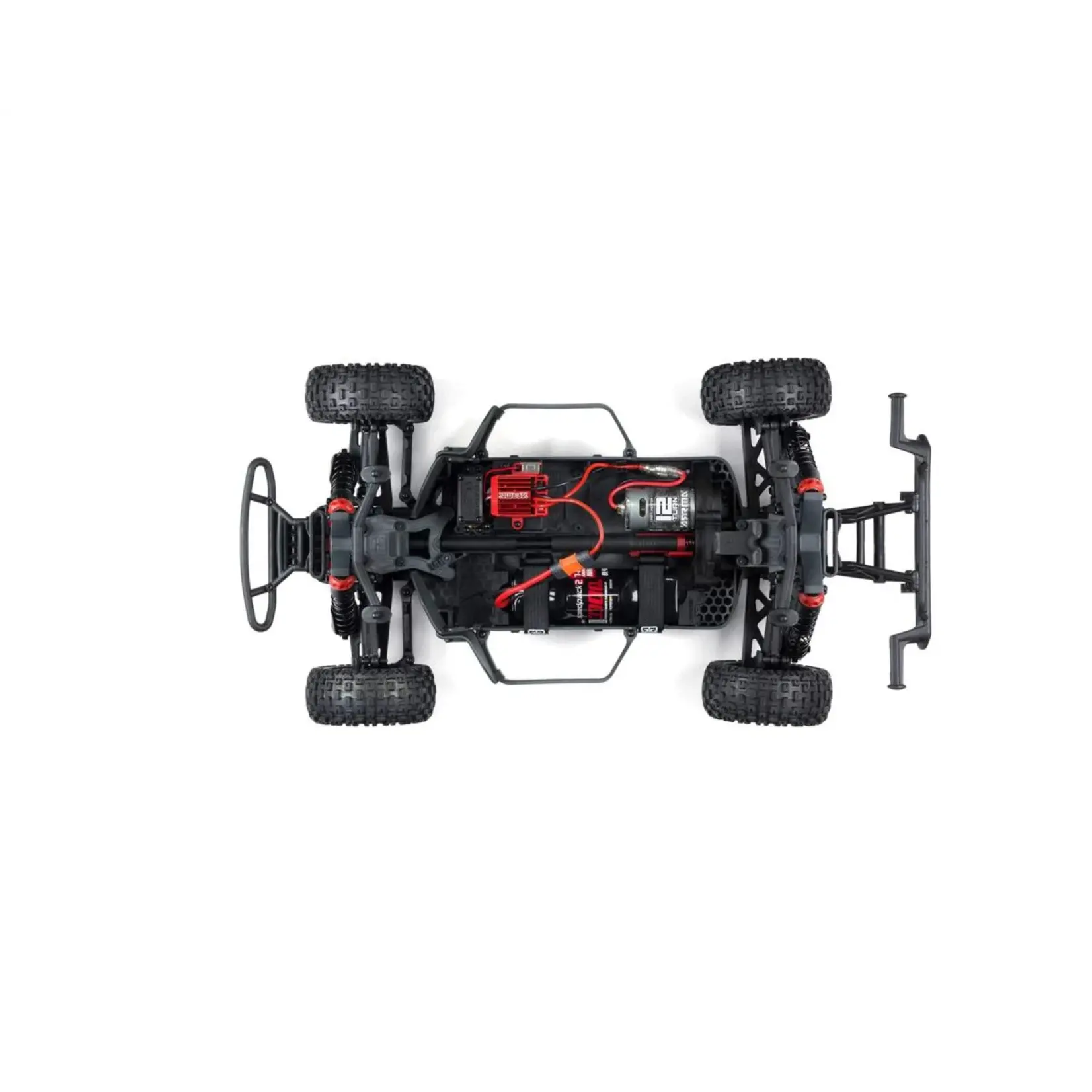 ARRMA #ARA4203XV3T2 Arrma Senton 4X4 MEGA 550 1/10 RTR Short Course Truck (Blue) w/Spektrum SLT3 2.4GHz Radio