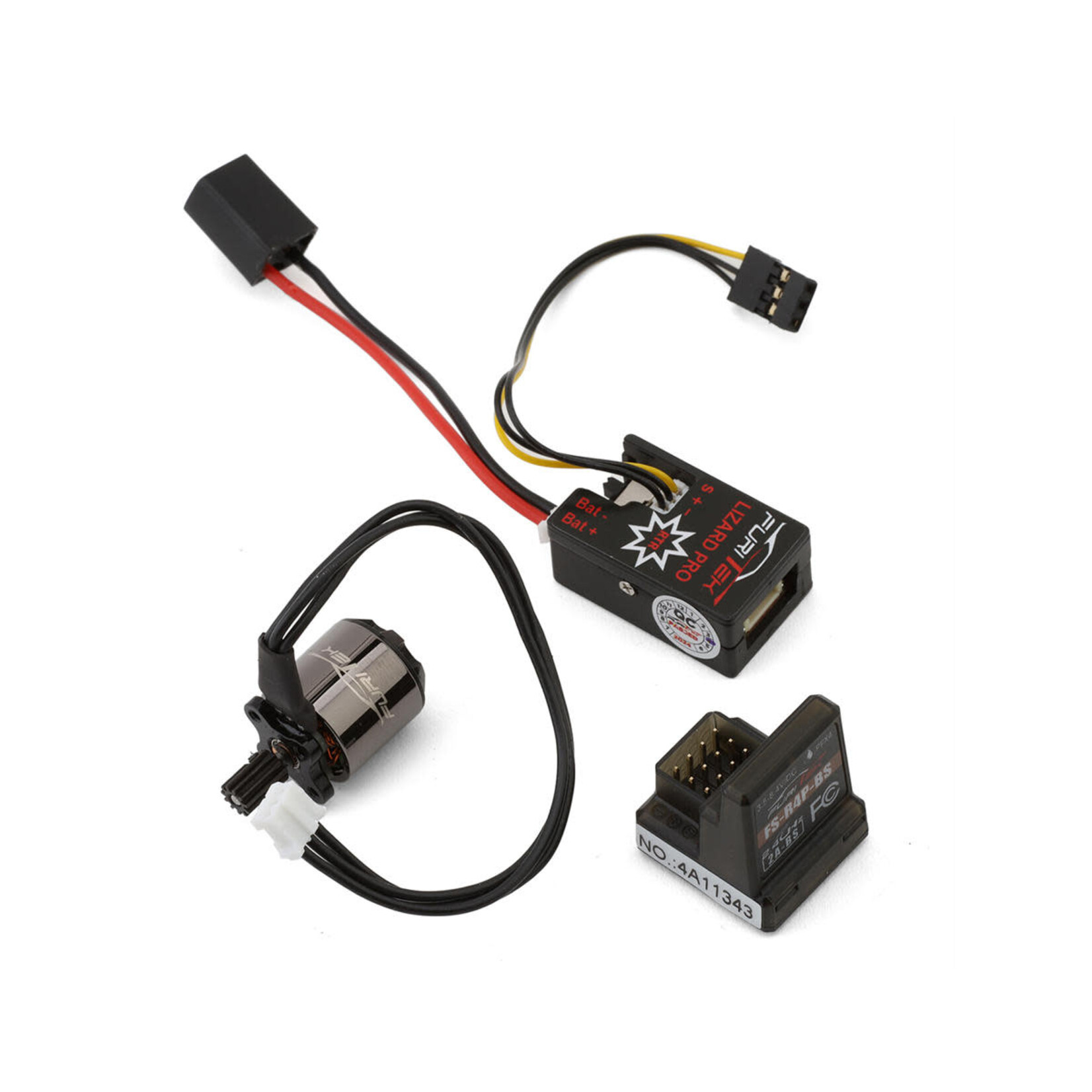 Furitek #FUR-2525  Furitek Redcat Ascent-18 Starter 2S ESC Combo w/Venom Motor (3450kV) & FlySky Receiver