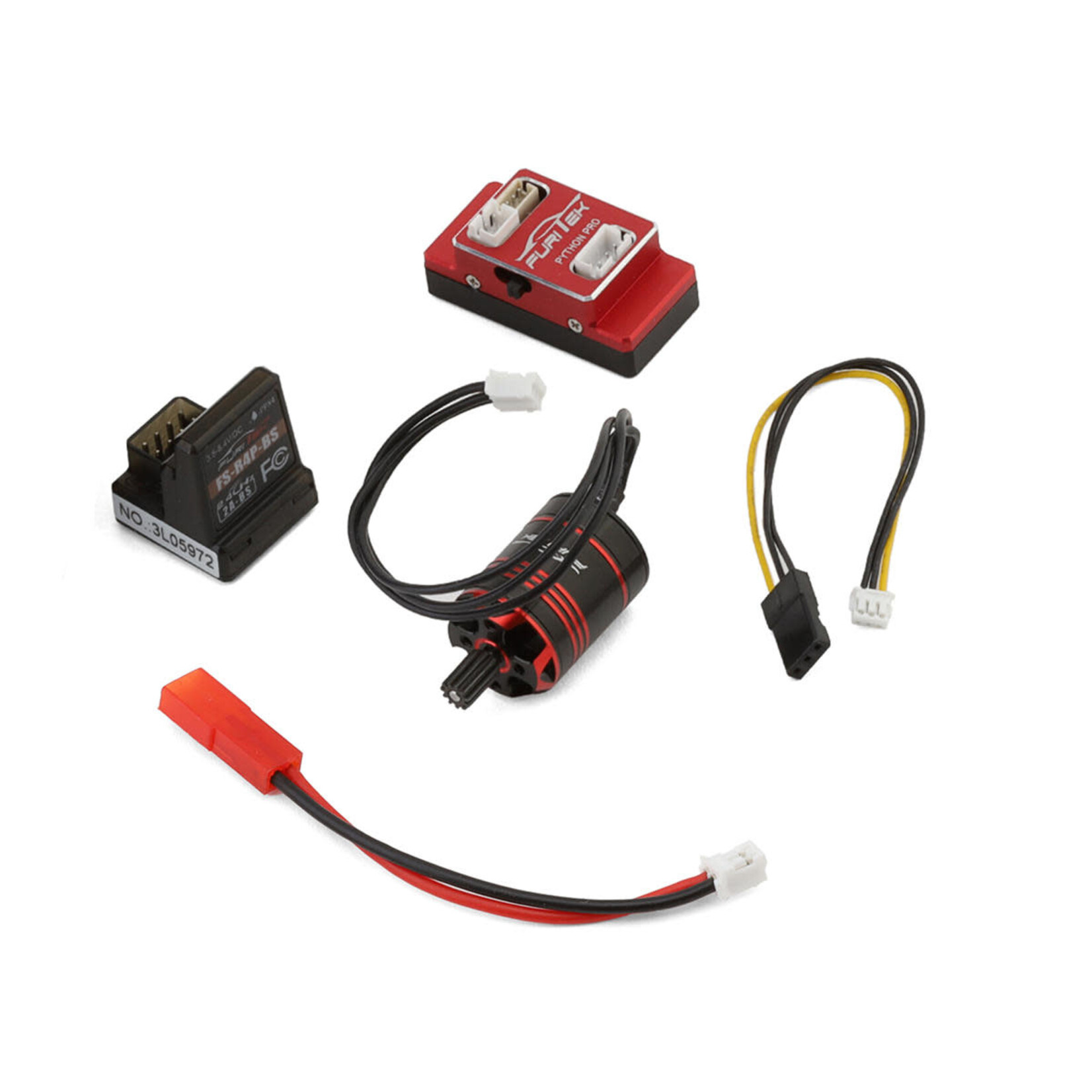 Furitek #FUR-2530  Furitek Redcat Ascent-18 Torpedo Brushless Combo w/Python Pro 40A ESC ,Cedar 3456kV Motor & FlySky Receiver