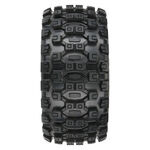 Pro-Line #1019811 Pro-Line 1/6 Badlands MX57 Front/Rear 5.7” Tires Mounted on Raid 8x48 Removable 24mm Hex Wheels (2): Black