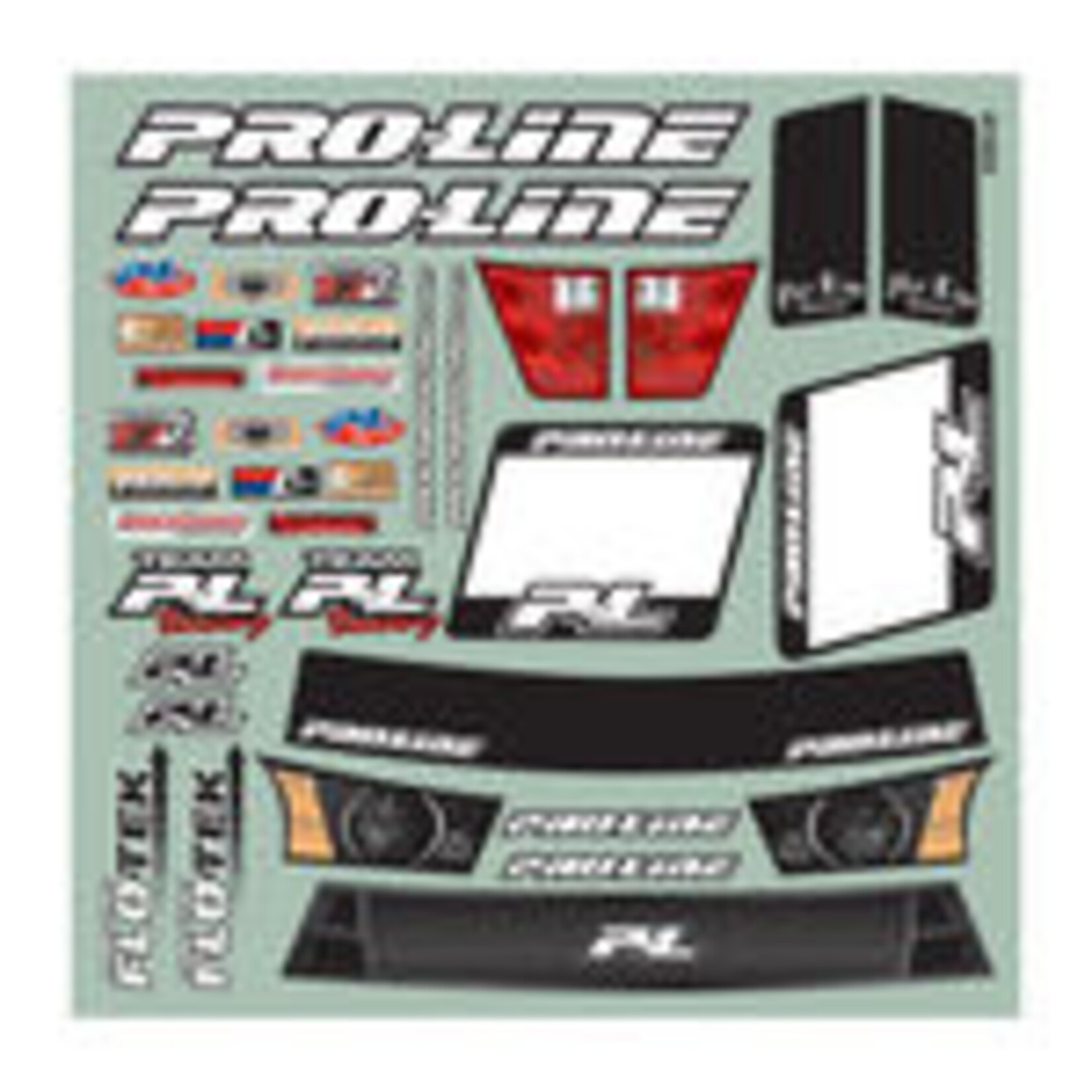 Pro-Line #3355-00 Pro-Line 1/10 Flo-Tek Clear Body: Short Course