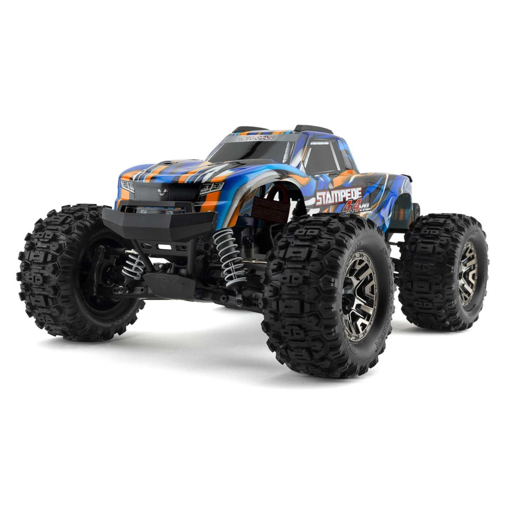 Traxxas #90376-4-ORNG Traxxas Stampede 4x4 VXL Brushless RTR 1/10 4WD Monster Truck (Orange) w/TQi 2.4GHz Radio & TSM