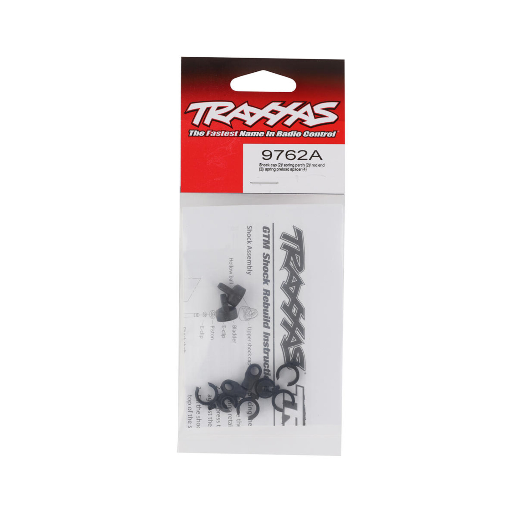 Traxxas #9762A Traxxas 1/18 TRX-4M Shock Caps, Spring Perches, Rod Ends & Spring Preload Spacers
