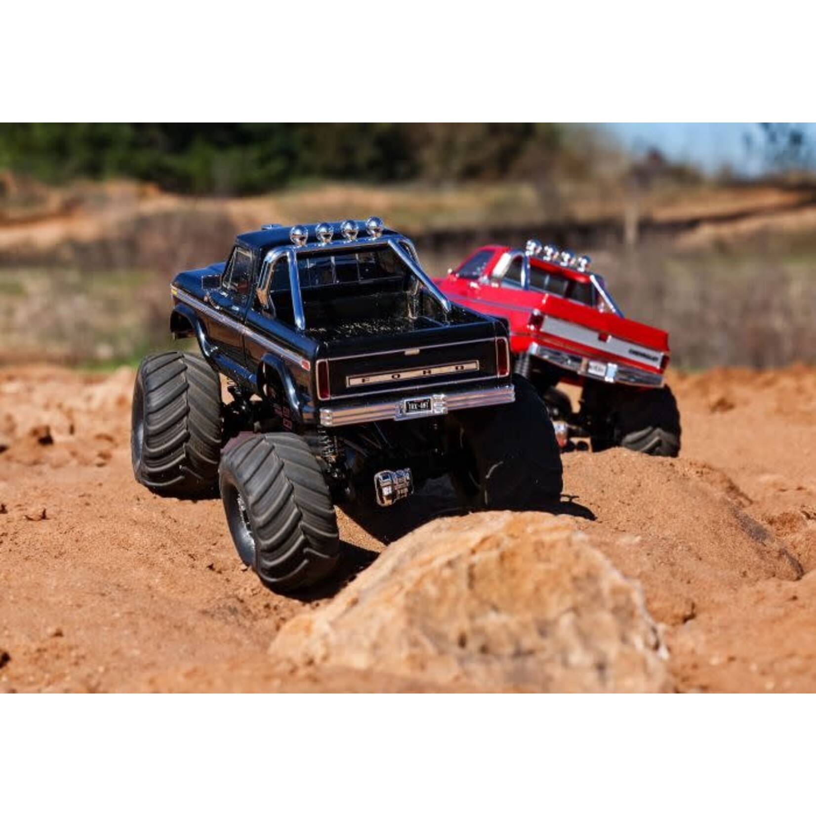 Traxxas #98064-1-BLK Traxxas 1/18 Trx-4Mt Mt 1979 K10 4Wd Tq2.4 Blk