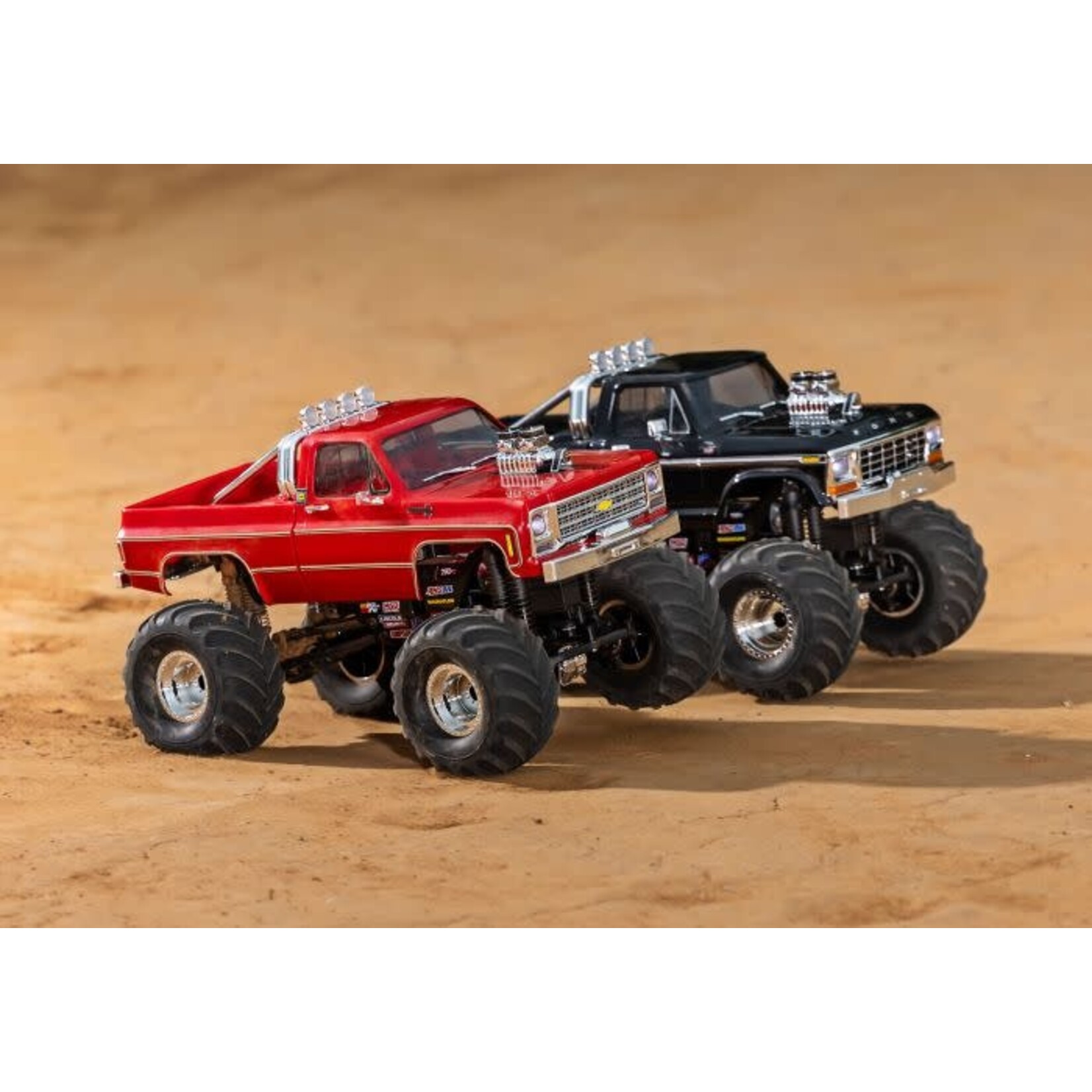 Traxxas #98064-1-RED Traxxas 1/18 Trx-4Mt Mt 1979 K10 4Wd Tq2.4 Red