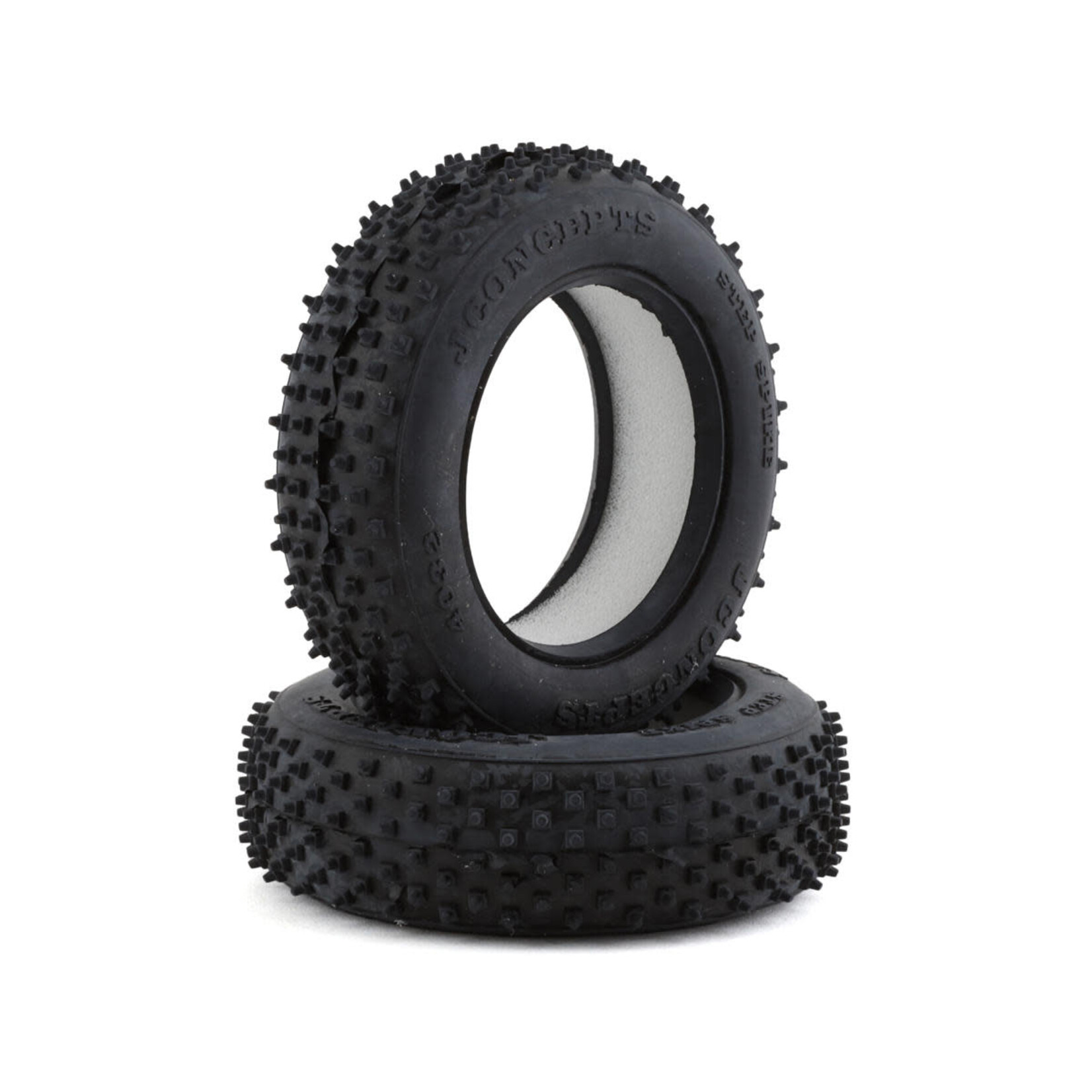 JConcepts #4032-02 JConcepts Step Spike 1.9" Front 2WD Buggy Tires (2) (Green)