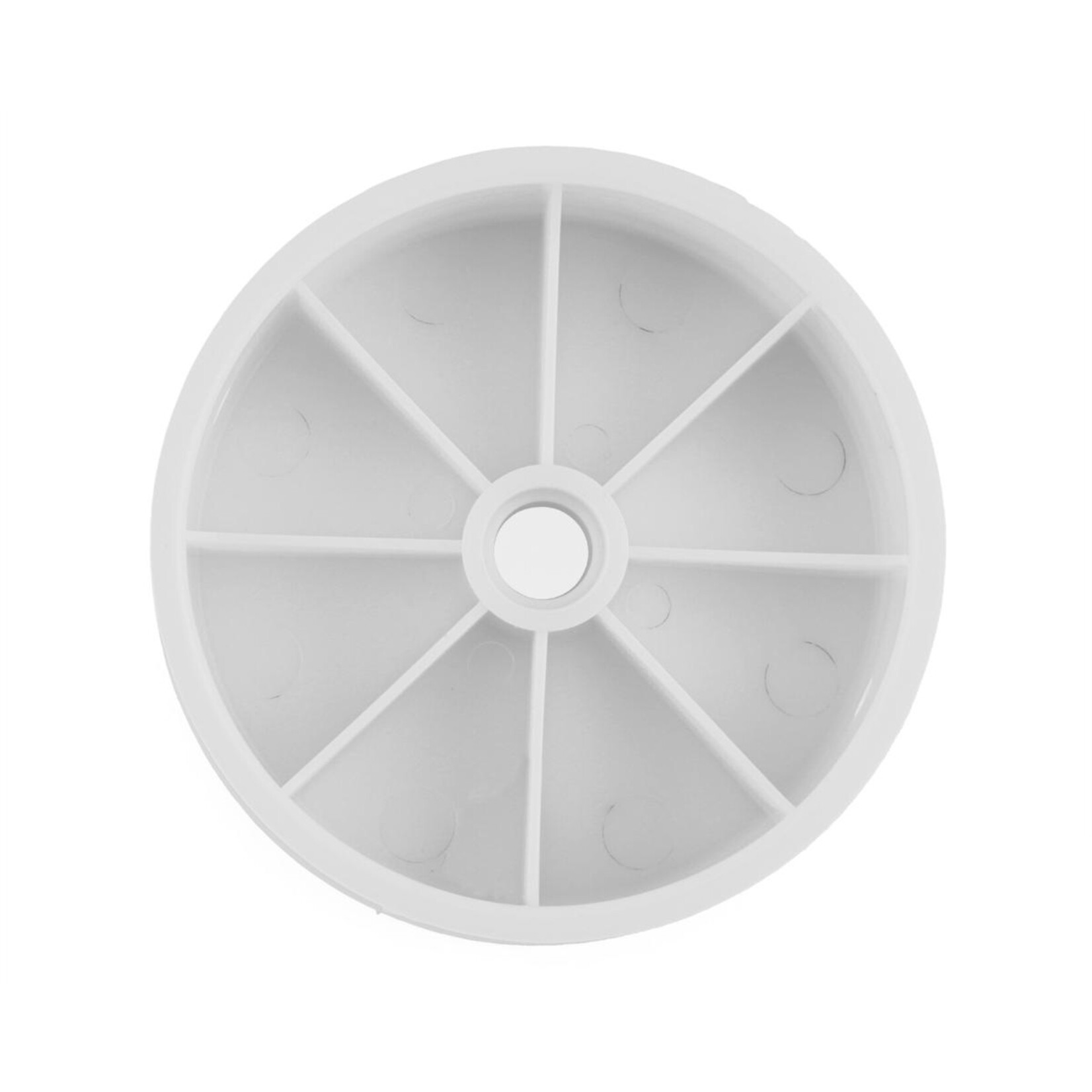 JConcepts #3437W JConcepts Mono 1.9" RC10 Front Wheel (White) (2)