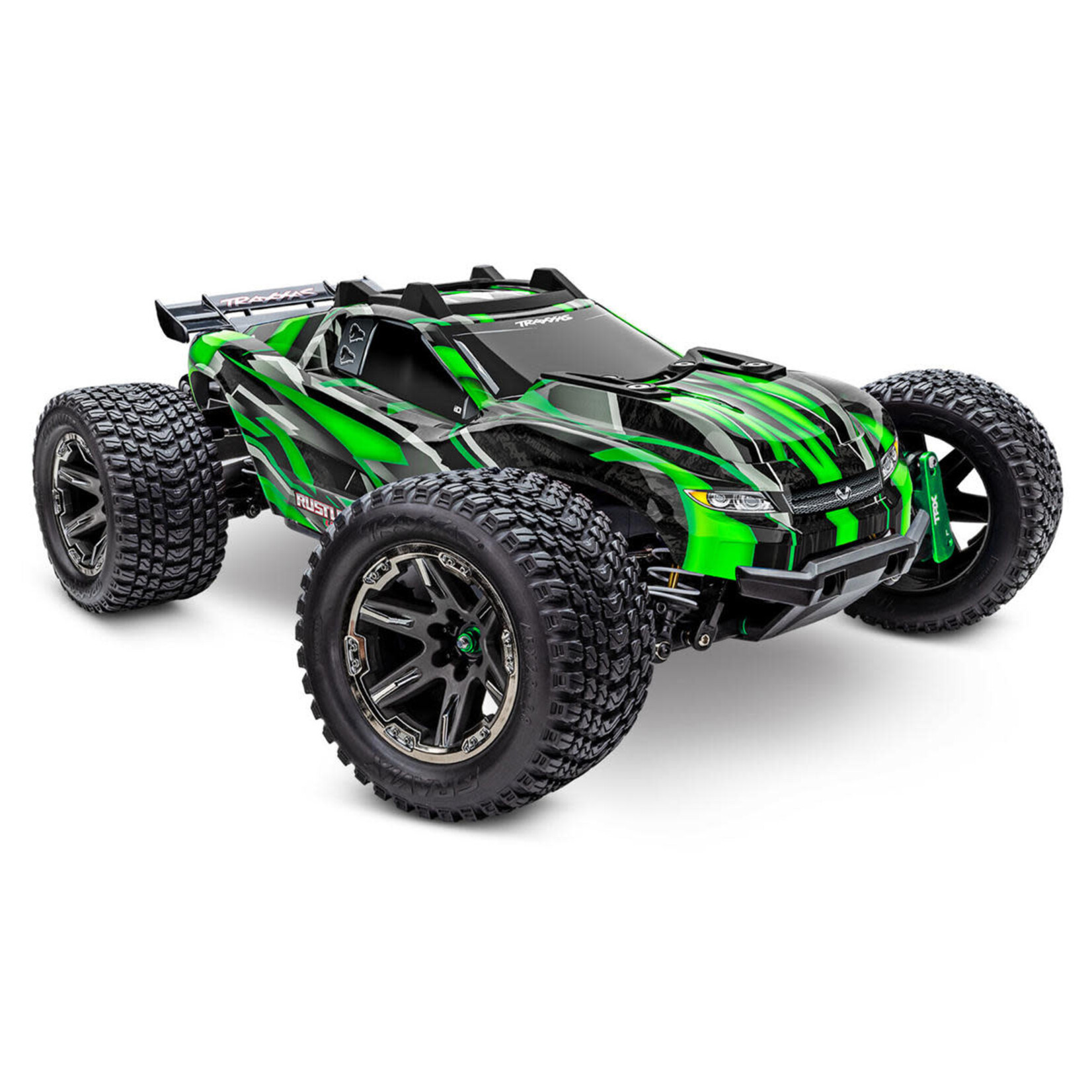 Traxxas #67097-4-GRN Traxxas Rustler 4x4 Ultimate 1/10 RTR Brushless Stadium Truck (Green) w/TQi 2.4GHz Radio & Link Module