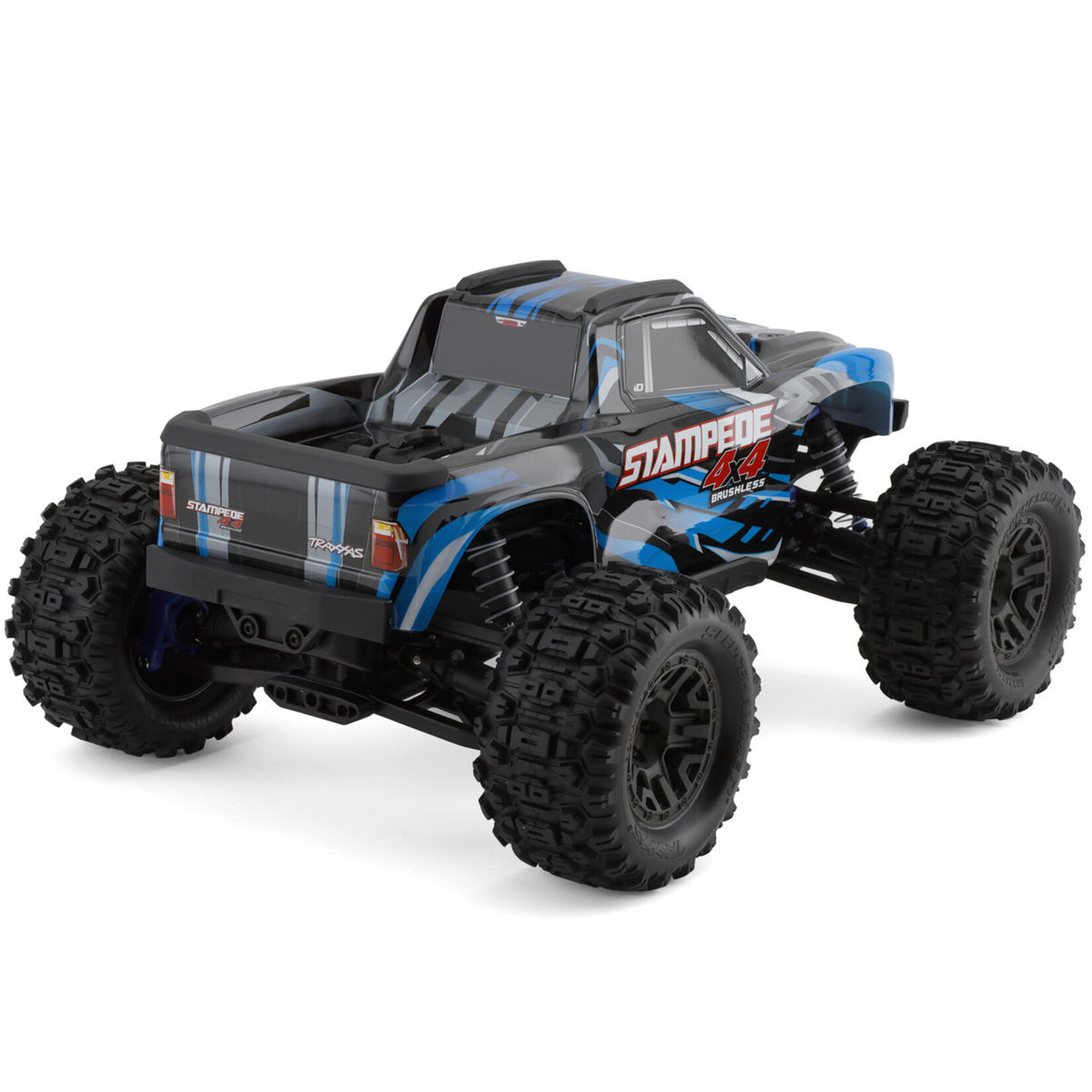 Traxxas #67154-4-BLUE Traxxas Stampede 1/10 4X4 Brushless BL2S Monster Truck (Blue)