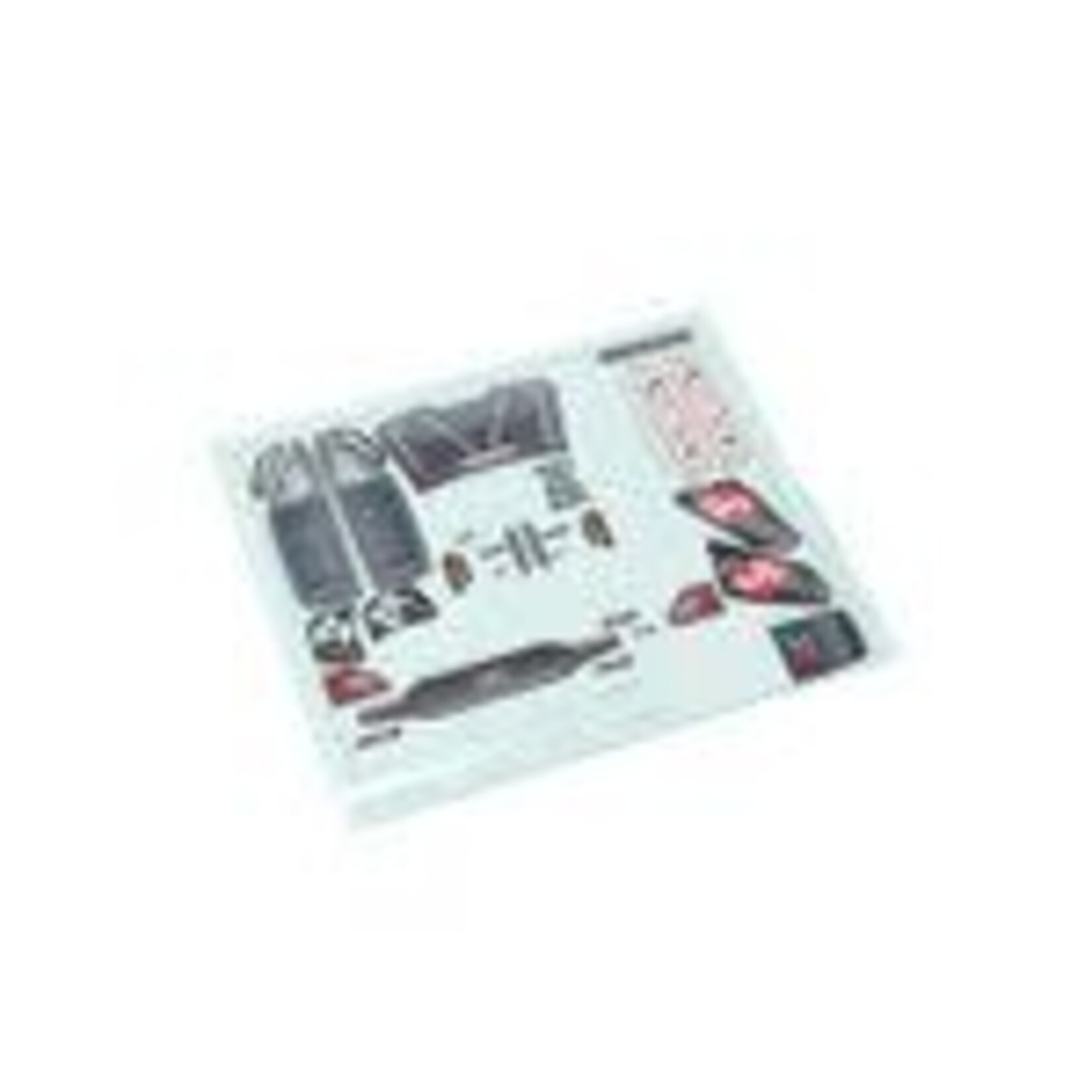 ARRMA #ARA402318 ARRMA 1/10 Clear Body with Decals and Window Masks: VORTEKS 4X4 BLX