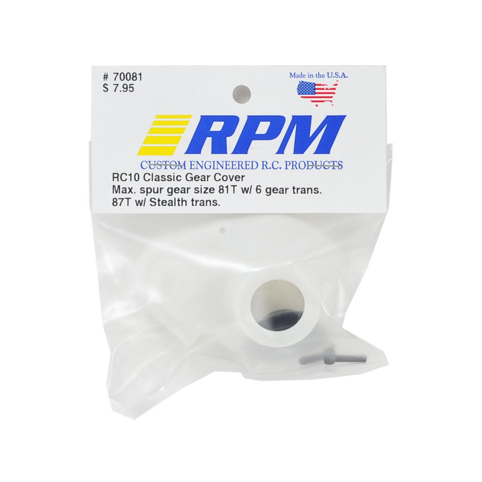 RPM RPM RC10 Classic Gear Cover #70081
