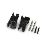 Traxxas #9150 Traxxas Carriers, stub axle, rear, extreme heavy duty, black (left & right)/ 3x31mm hinge pins (2)/ 3x18mm BCS (2) (for use with #9180, 9181, 9182 upgrade kit)