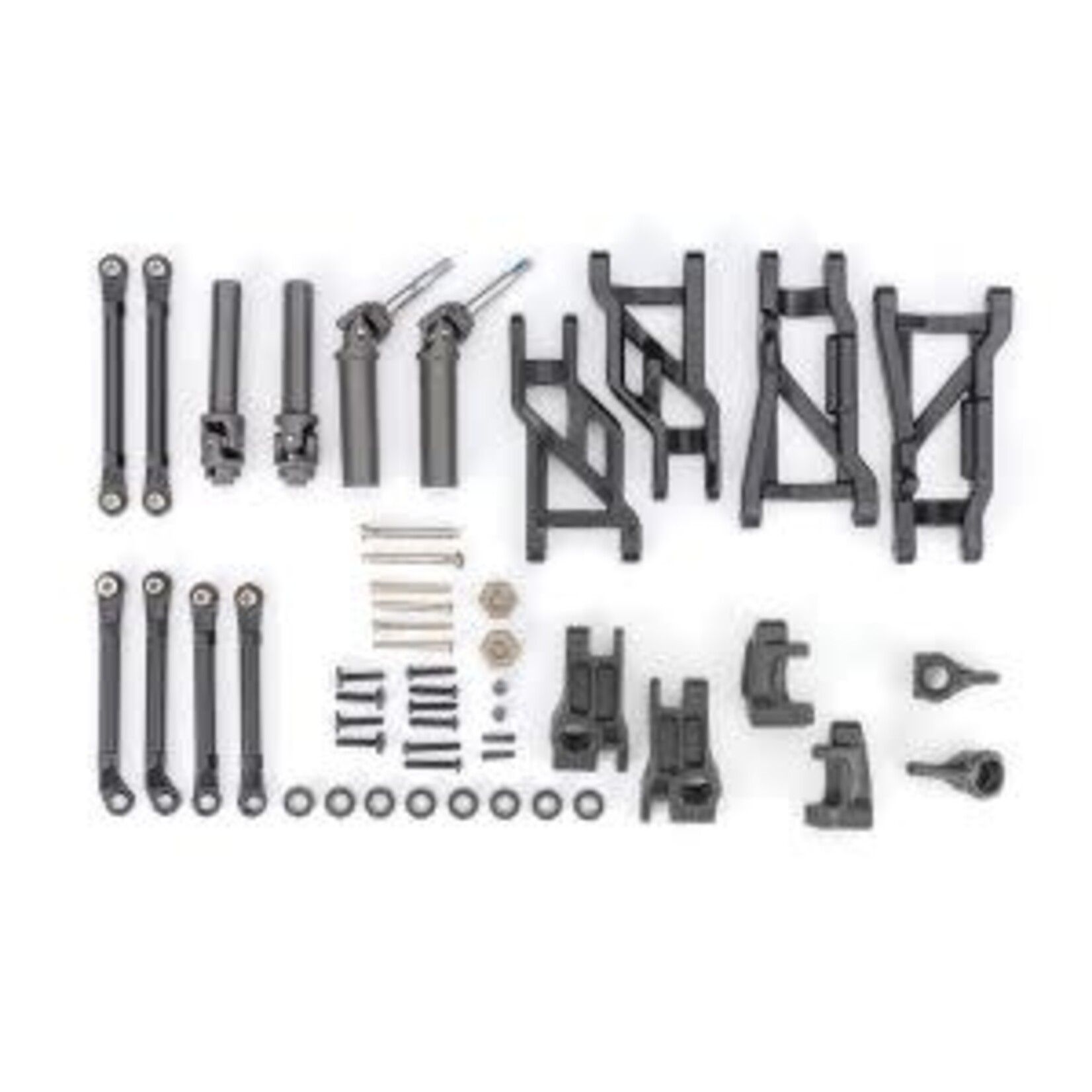 Traxxas #9181 Traxxas Outer Driveline & Suspension Upgrade Kit, extreme heavy duty, black (fits Slash® 2WD)