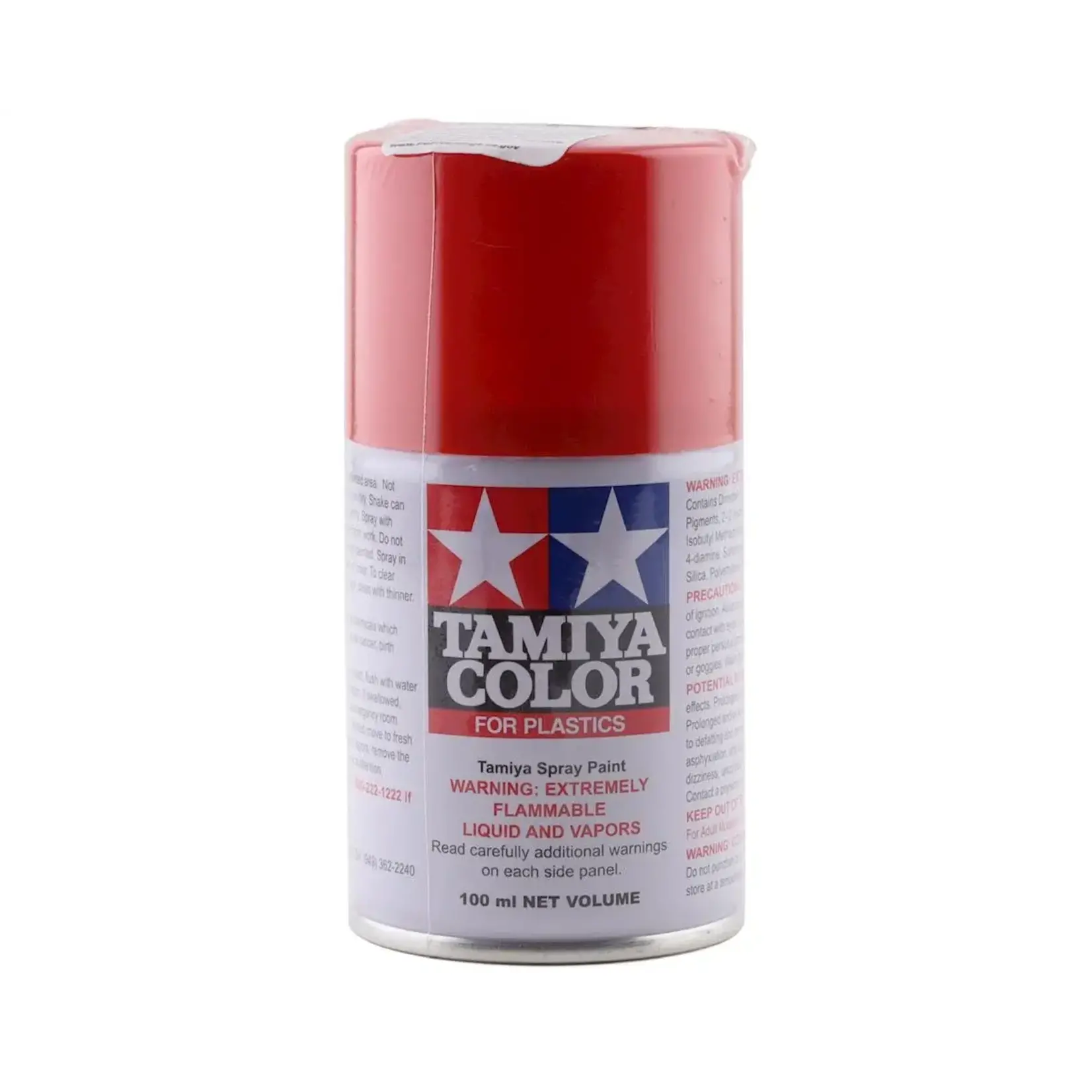Tamiya #85049 Tamiya TS-49 Bright Red Lacquer Spray Paint (100ml)
