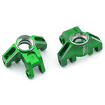 Treal #X002V2ULEV Treal Hobby Losi LMT Aluminum Front Steering Knuckle (Green) (2)