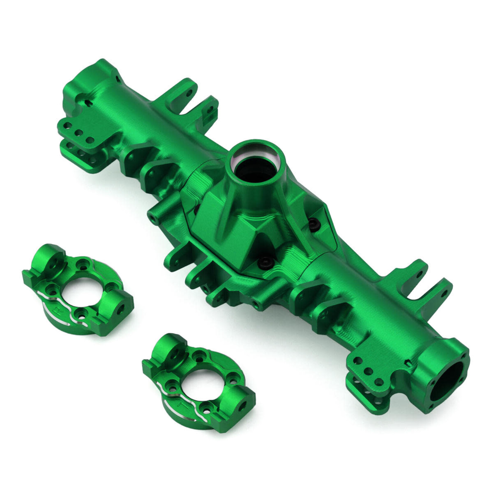 Treal #X002ZHJXRX Treal Hobby Losi LMT CNC-Machined Aluminum Front Axle Housing (Green)