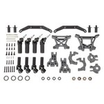 Traxxas #9080-GRAY Traxxas Outer Driveline & Suspension Upgrade Kit, extreme heavy duty, gray