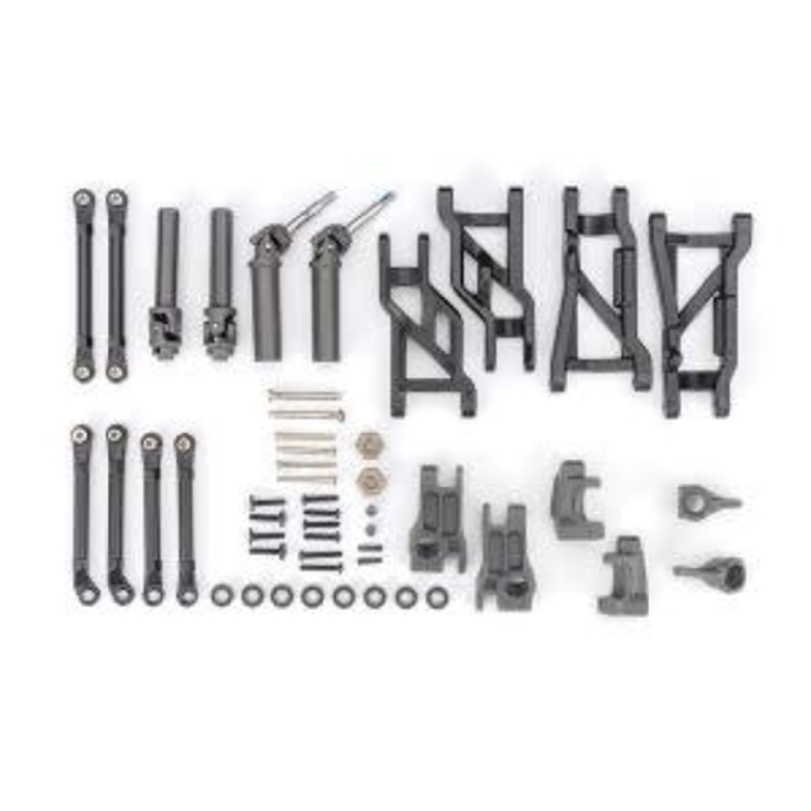 Traxxas #9181-GRAY Traxxas Outer Driveline & Suspension Upgrade Kit, extreme heavy duty, gray (fits Slash® 2WD)