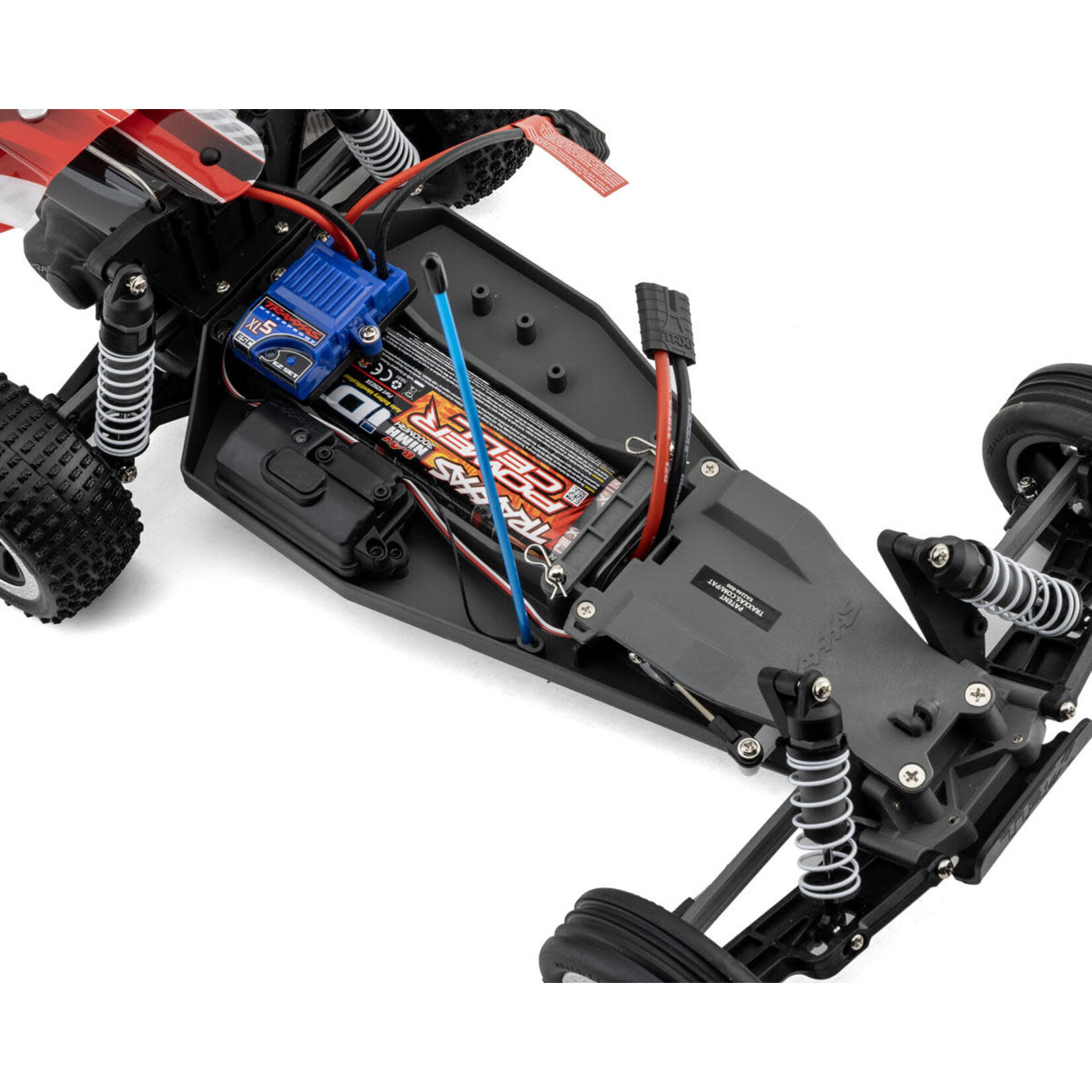 Traxxas #24254-8-RED  Traxxas Bandit 1/10 RTR 2WD Electric Buggy (Red) w/XL-5 ESC, TQ 2.4GHz Radio, Battery & USB-C Charger