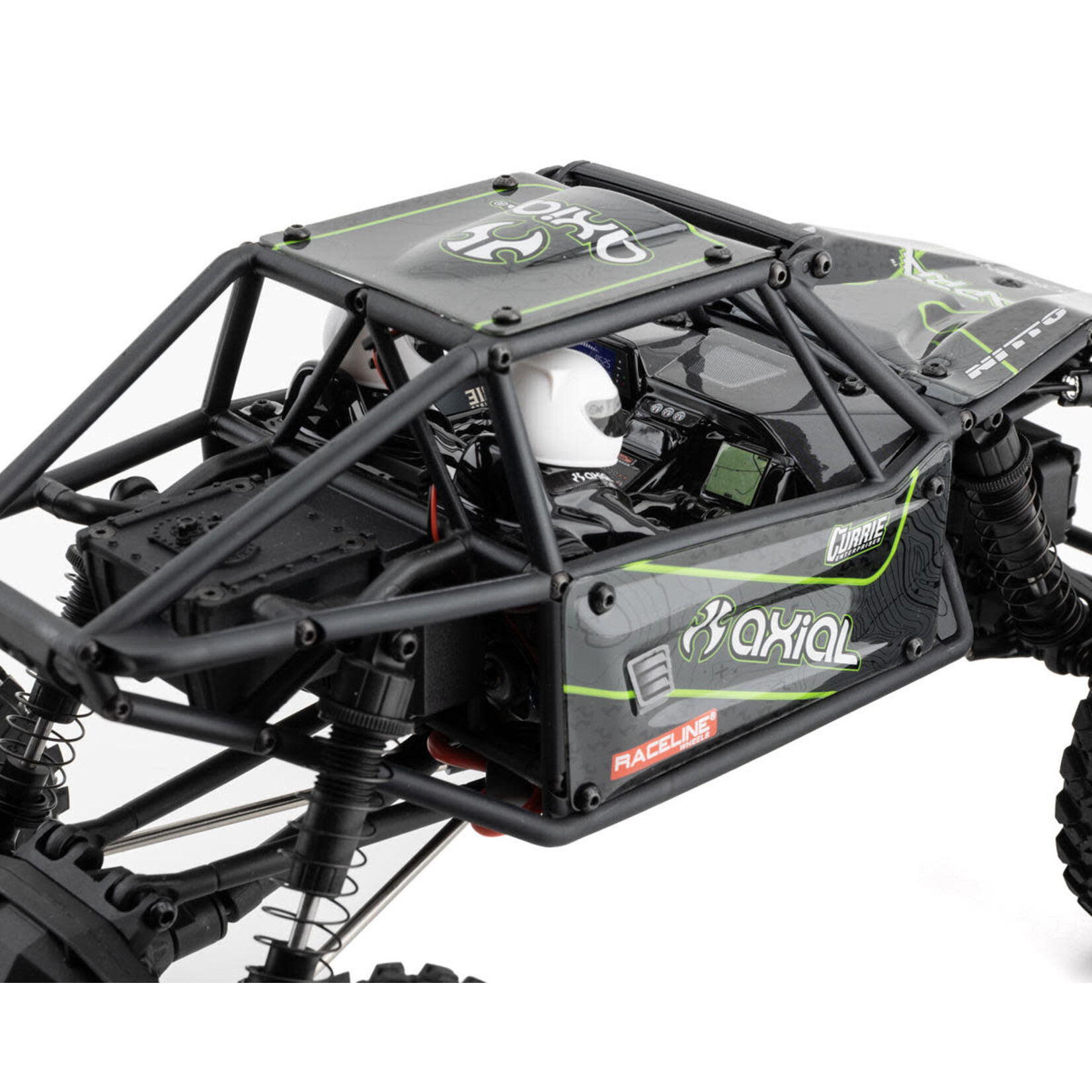 Axial #AXI01002V2T1  Axial UTB18 Capra V2 1/18 RTR 4WD Unlimited Trail Buggy (Black) w/2.4GHz Radio, Battery & Charger