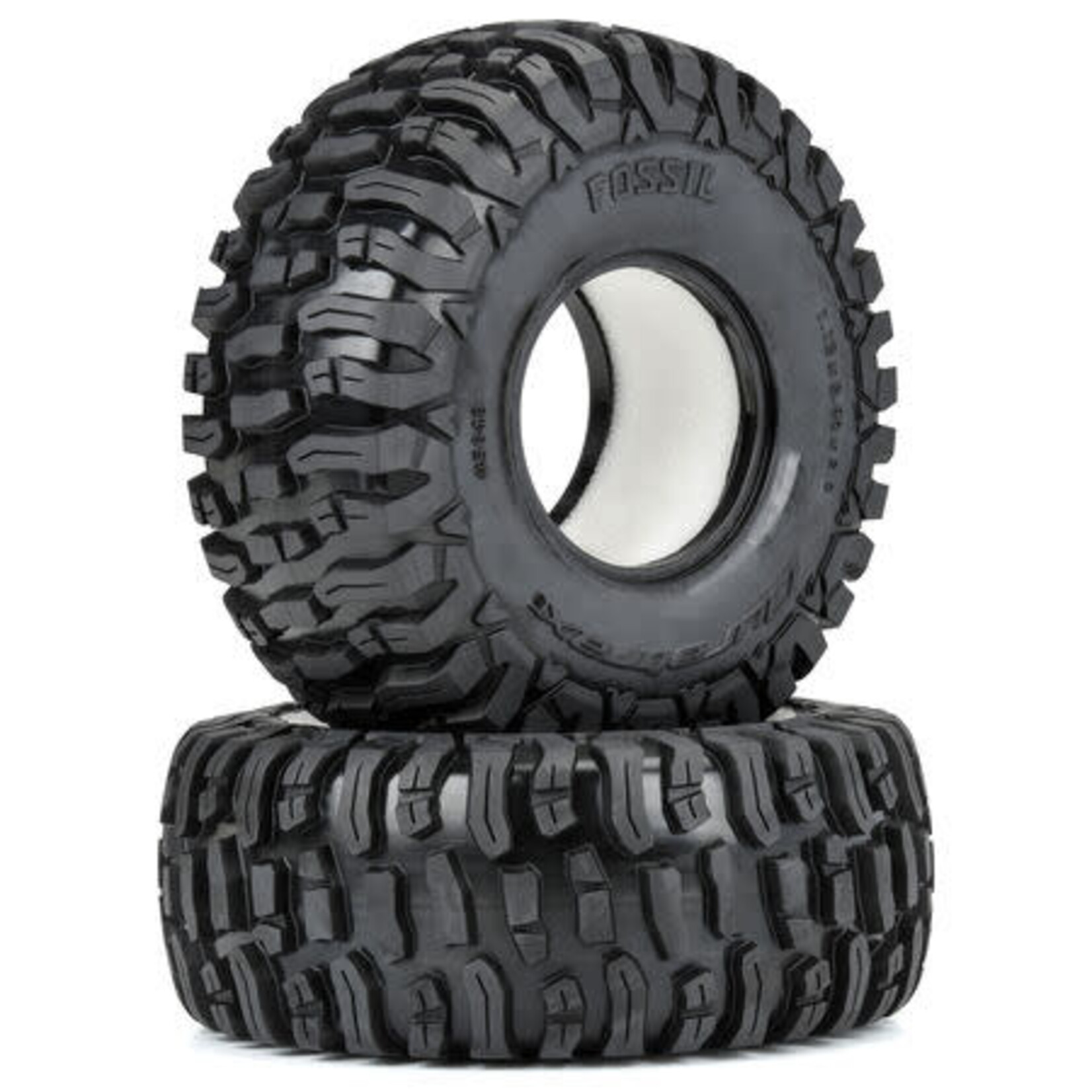 Duratrax #DTX5648  Duratrax  1/6 Fossil Front/Rear 2.9" Crawler Tires (2): SCX6