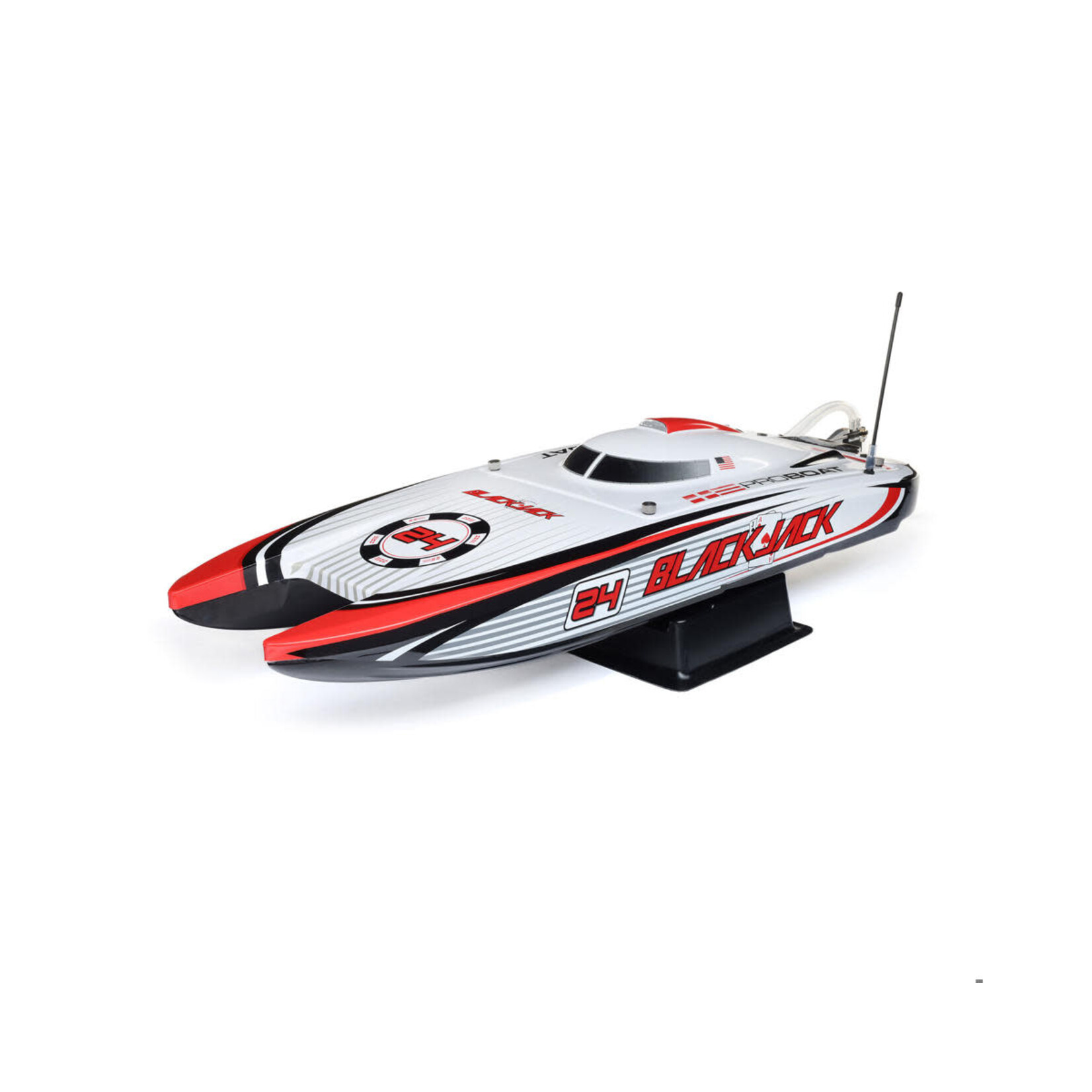 Pro Boat #PRB08049T2 Pro Boat Blackjack 24" V2 Catamaran Brushless RTR Electric Boat (Vegas Offshore) w/SLT2 2.4GHz Radio  #PRB08049T2