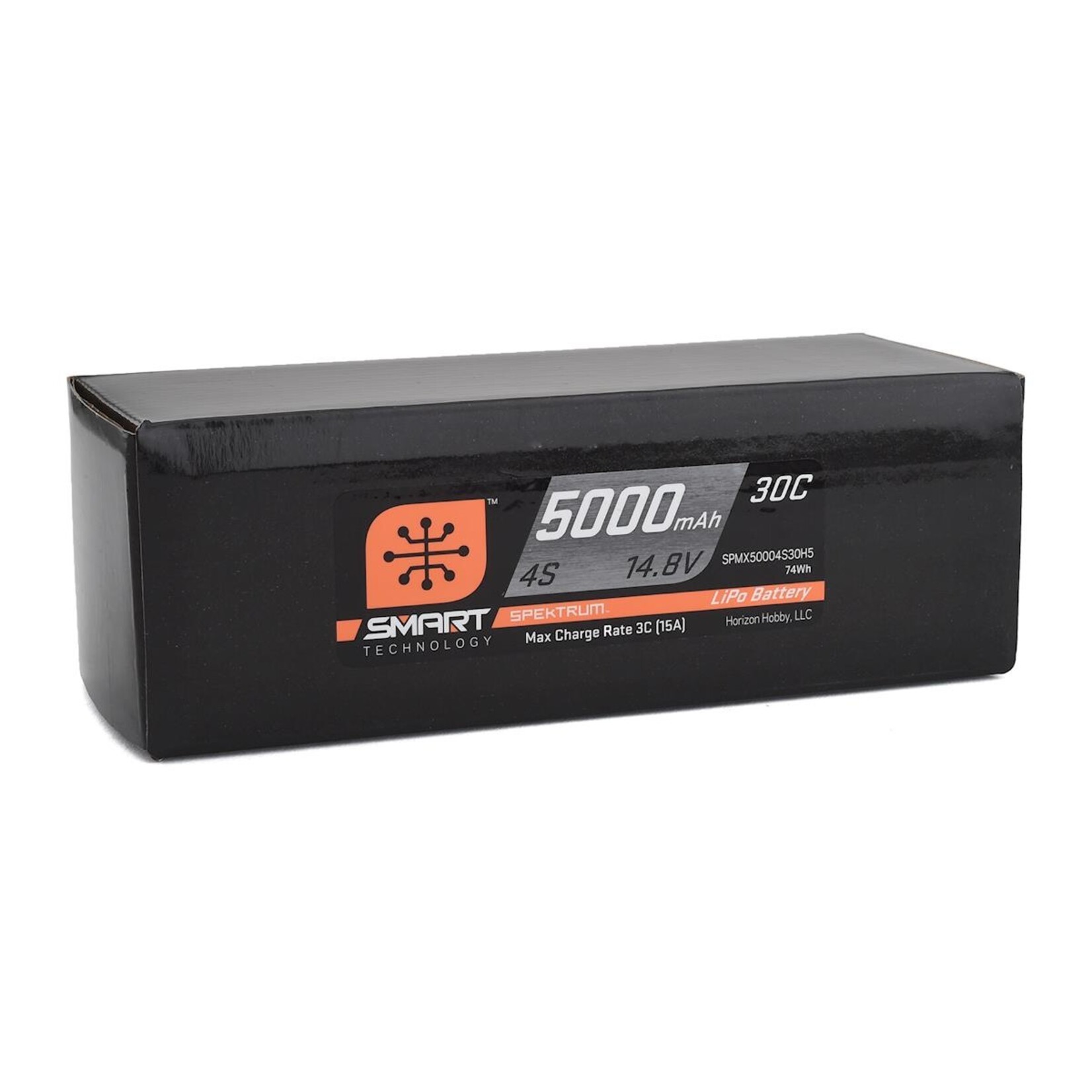 Spektrum #SPMX50004S30H5 Spektrum RC 4S Smart LiPo Hard Case Battery Pack w/IC5 Connector (14.8V/5000mAh)