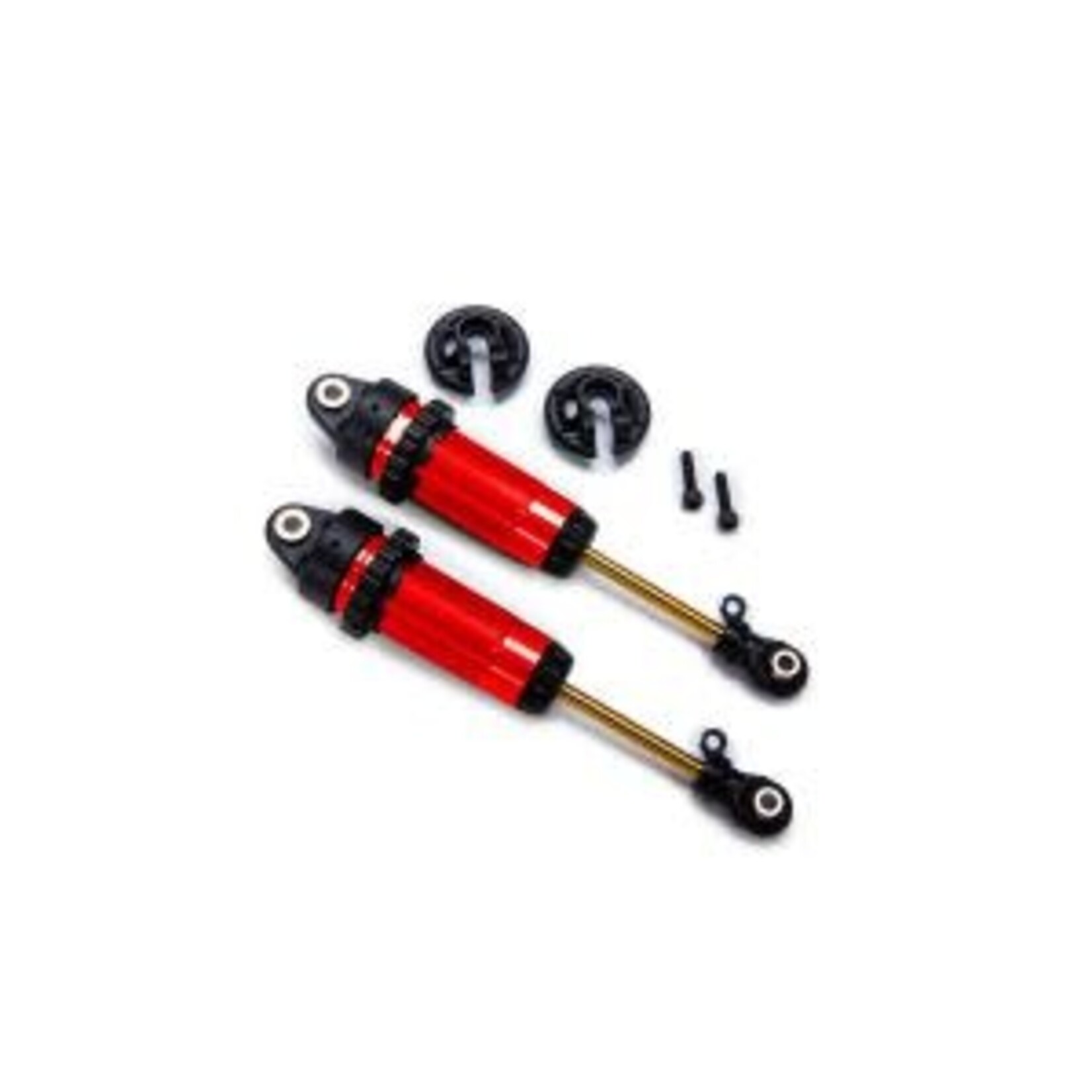 Traxxas #7462-RED Traxxas Shocks, GTR xx-long red-anodized, PTFE-coated bodies with TiN shafts (fully assembled, without springs) (2)