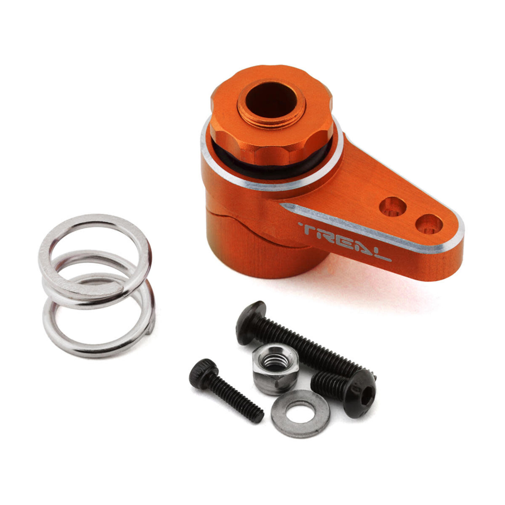 Treal #X003FY1GVB Treal Hobby Losi LMT Aluminum Servo Saver (25T) (Orange)