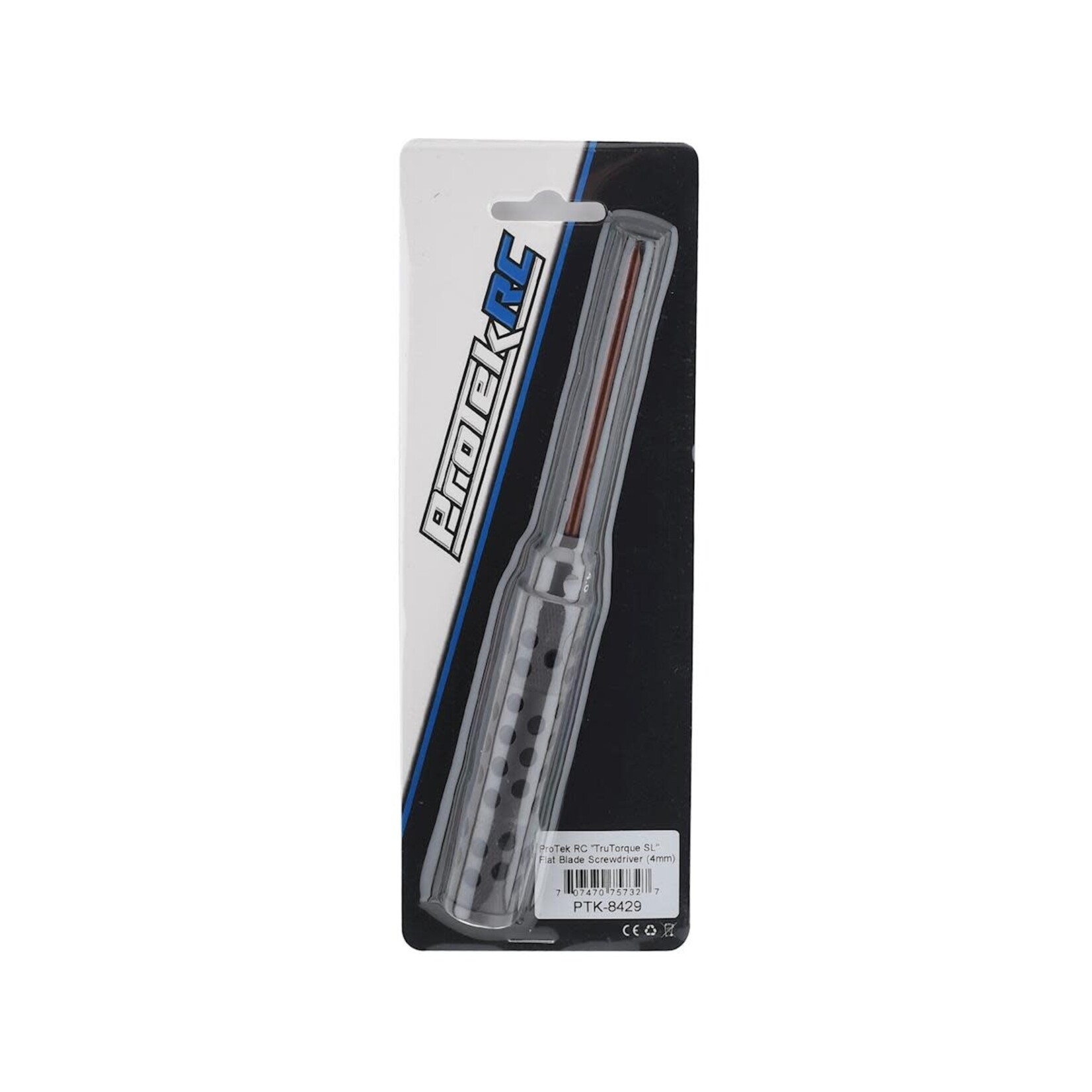 ProTek RC #PTK-8429 ProTek RC "TruTorque SL" Flat Blade Screwdriver (4mm)