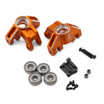 Treal #X003FCJPXT Treal Hobby Losi LMT Aluminum Front Steering Knuckle (Orange) (2)
