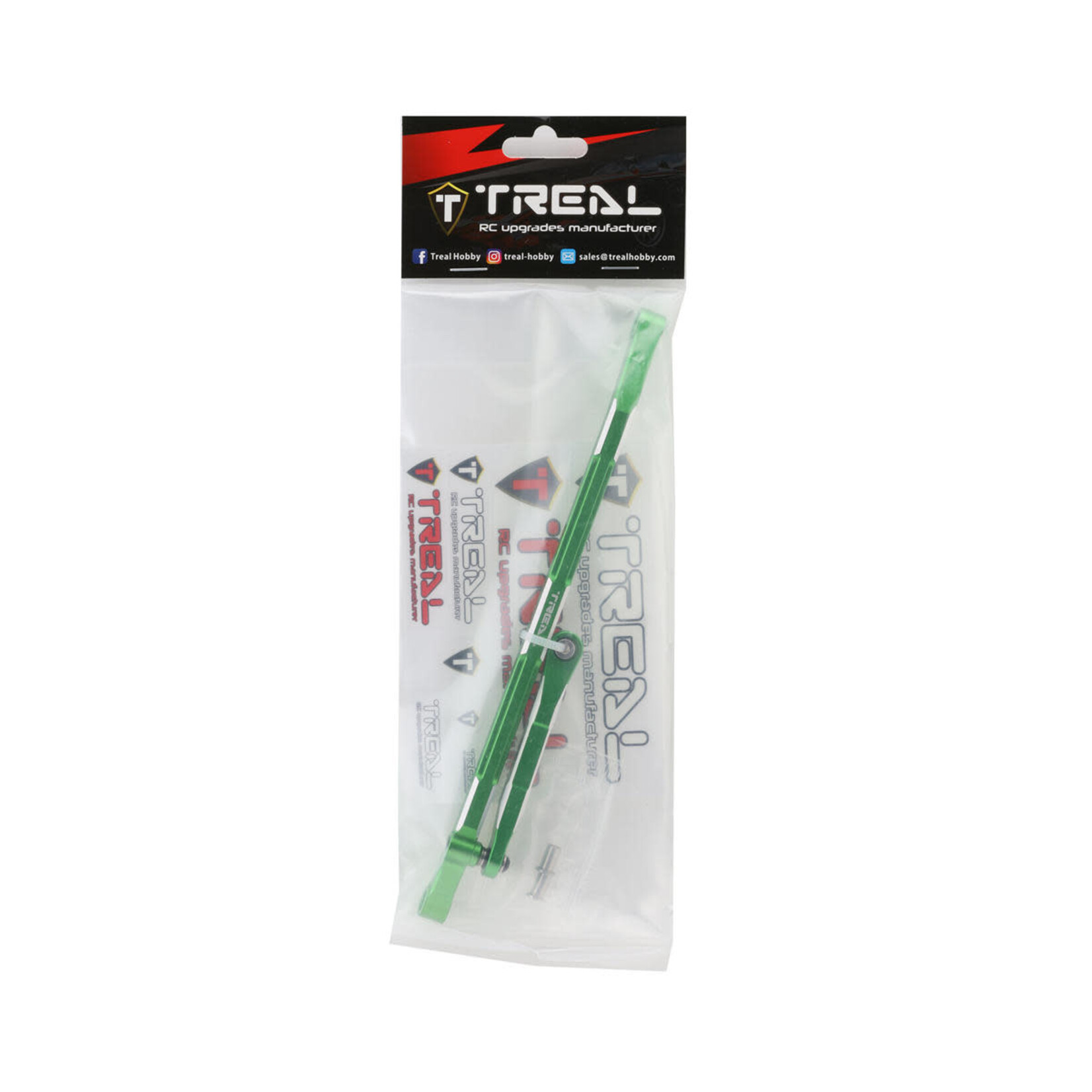 Treal #X002X1DFG1 Treal Hobby Losi LMT Aluminum Steering Linkage (Green)