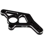Team Associated #ASC92476 Team Associated RC10B7/B7D Factory Team Lightweight Aluminum Motor Mount (Black)