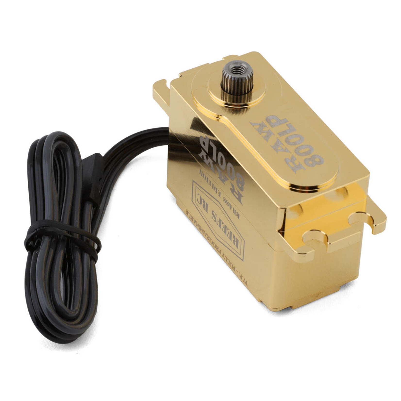 Reefs RC #REEFS160 Reefs RC RAW800LP Digital Waterproof Low Profile Brushless Servo (High Voltage) (Brass Edition)