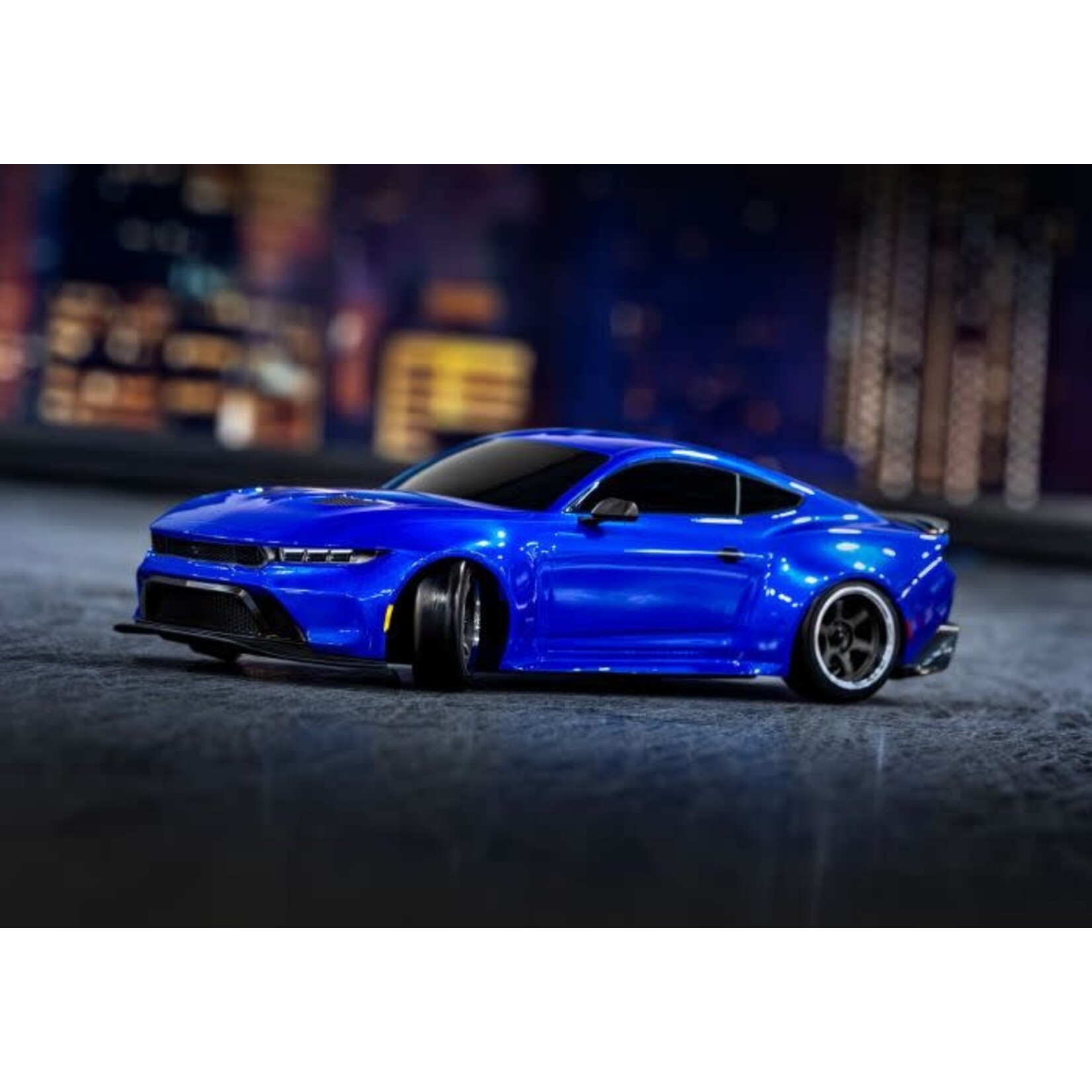 Traxxas #105237-4-BLUE Traxxas  4-Tec Drift Ford Mustang