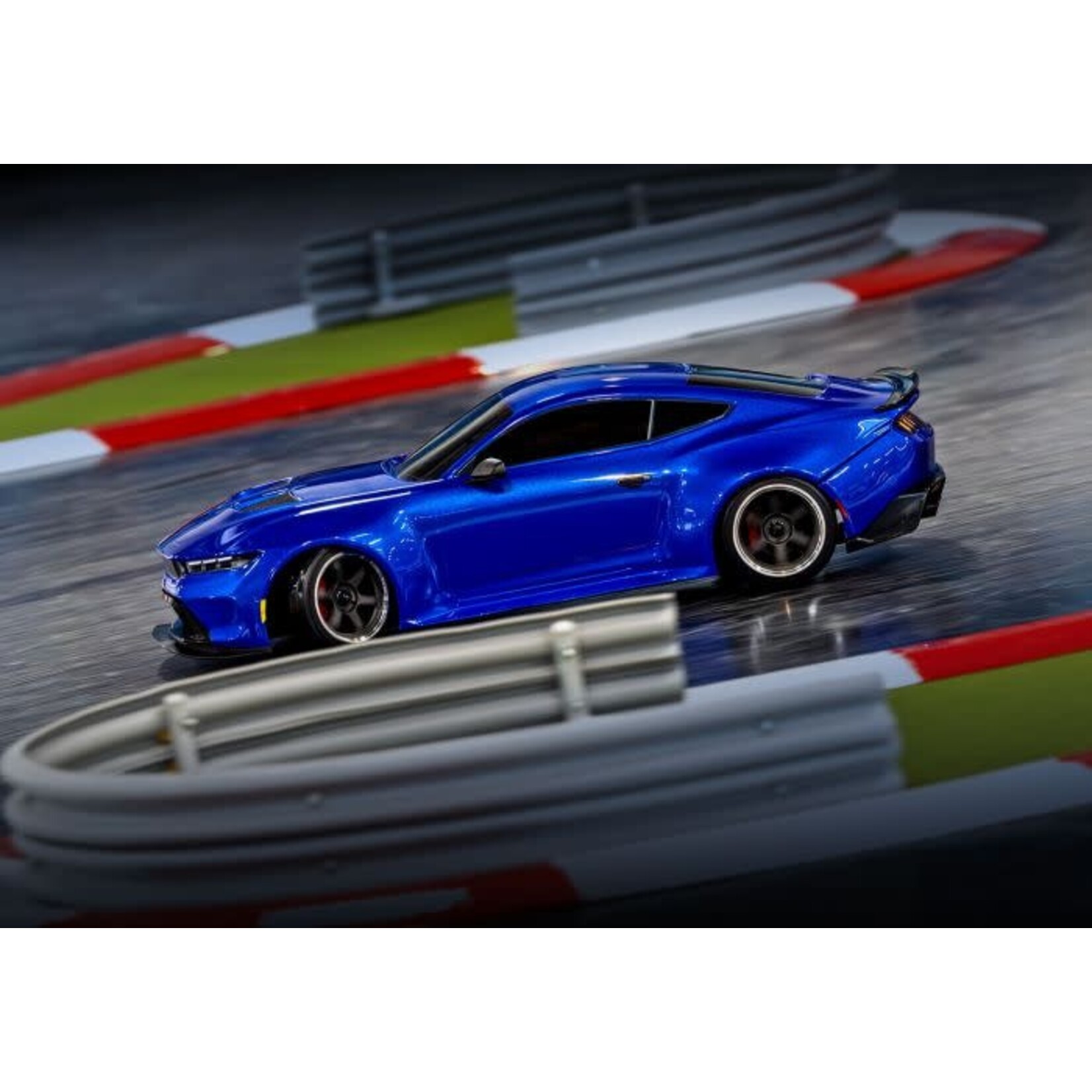 Traxxas #105237-4-BLUE Traxxas  4-Tec Drift Ford Mustang