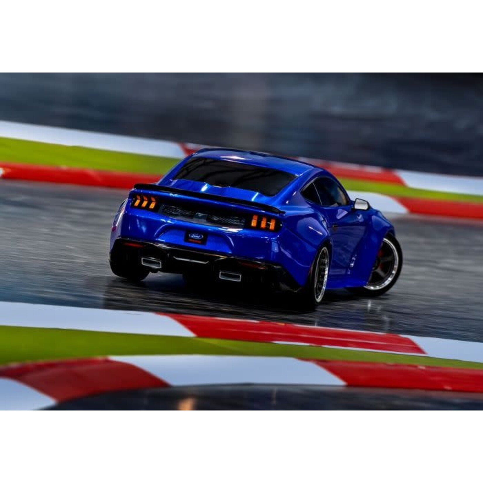 Traxxas #105237-4-BLUE Traxxas  4-Tec Drift Ford Mustang