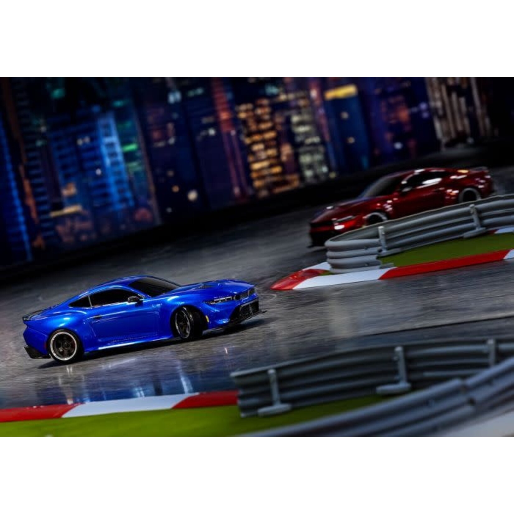 Traxxas #105237-4-BLUE Traxxas  4-Tec Drift Ford Mustang