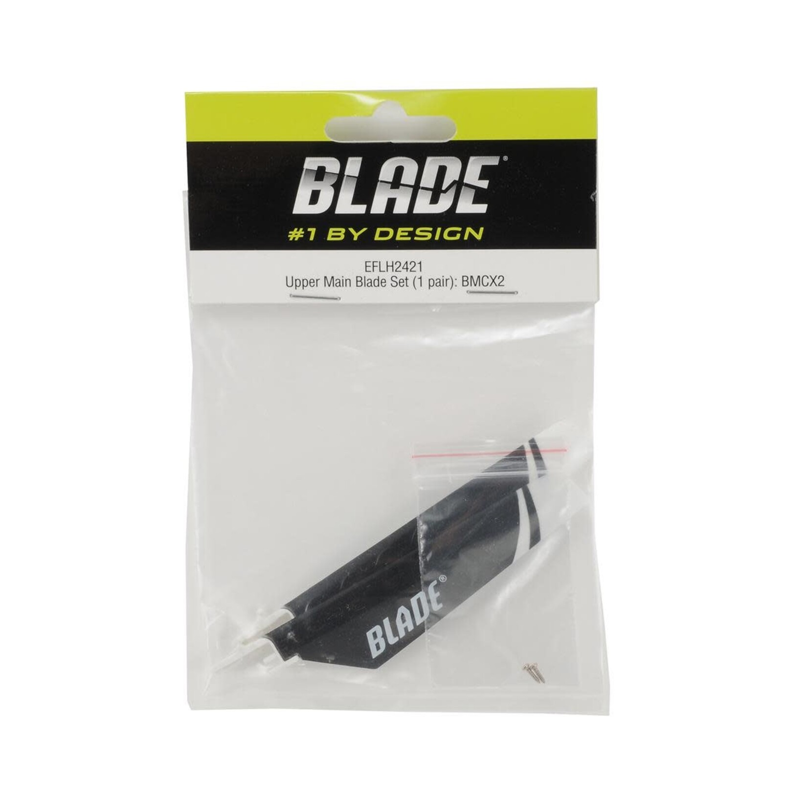 Blade #EFLH2421 Blade Upper Main Blade Set (2) (mCX2)