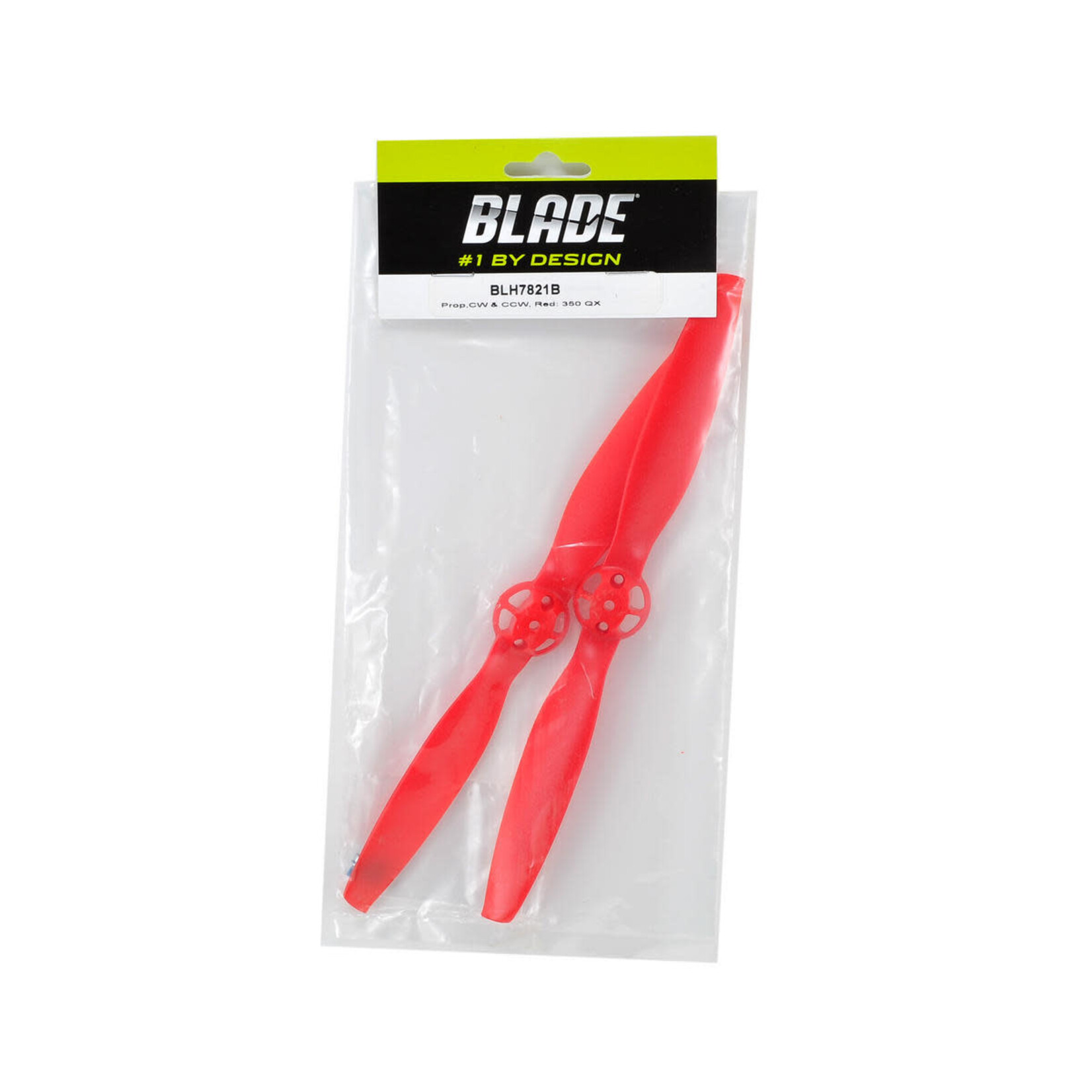 Blade #BLH7821B  Blade CW & CCW Rotation Propeller (Red) (2)