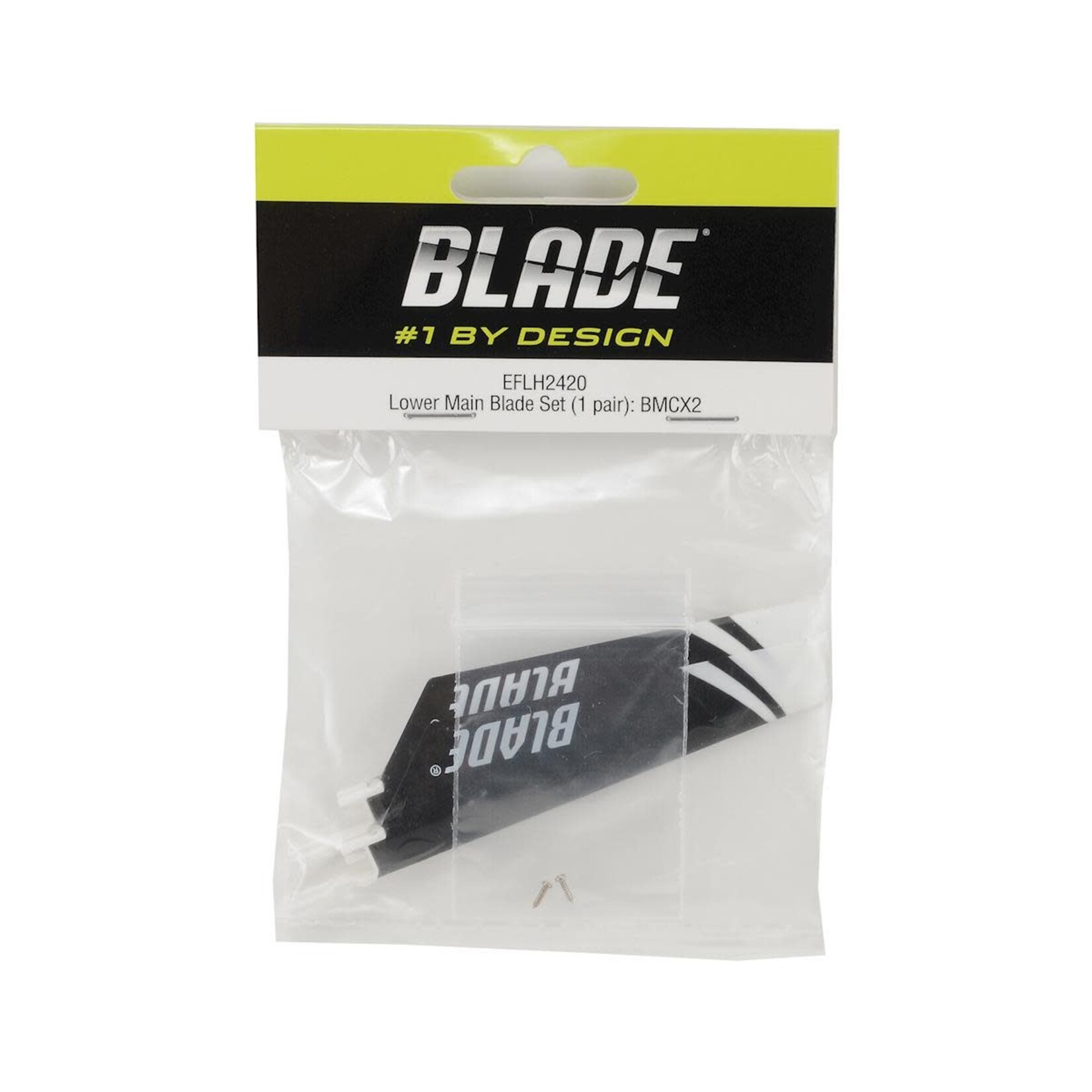 Blade #EFLH2420 Blade Lower Main Blade Set (2) (mCX2)