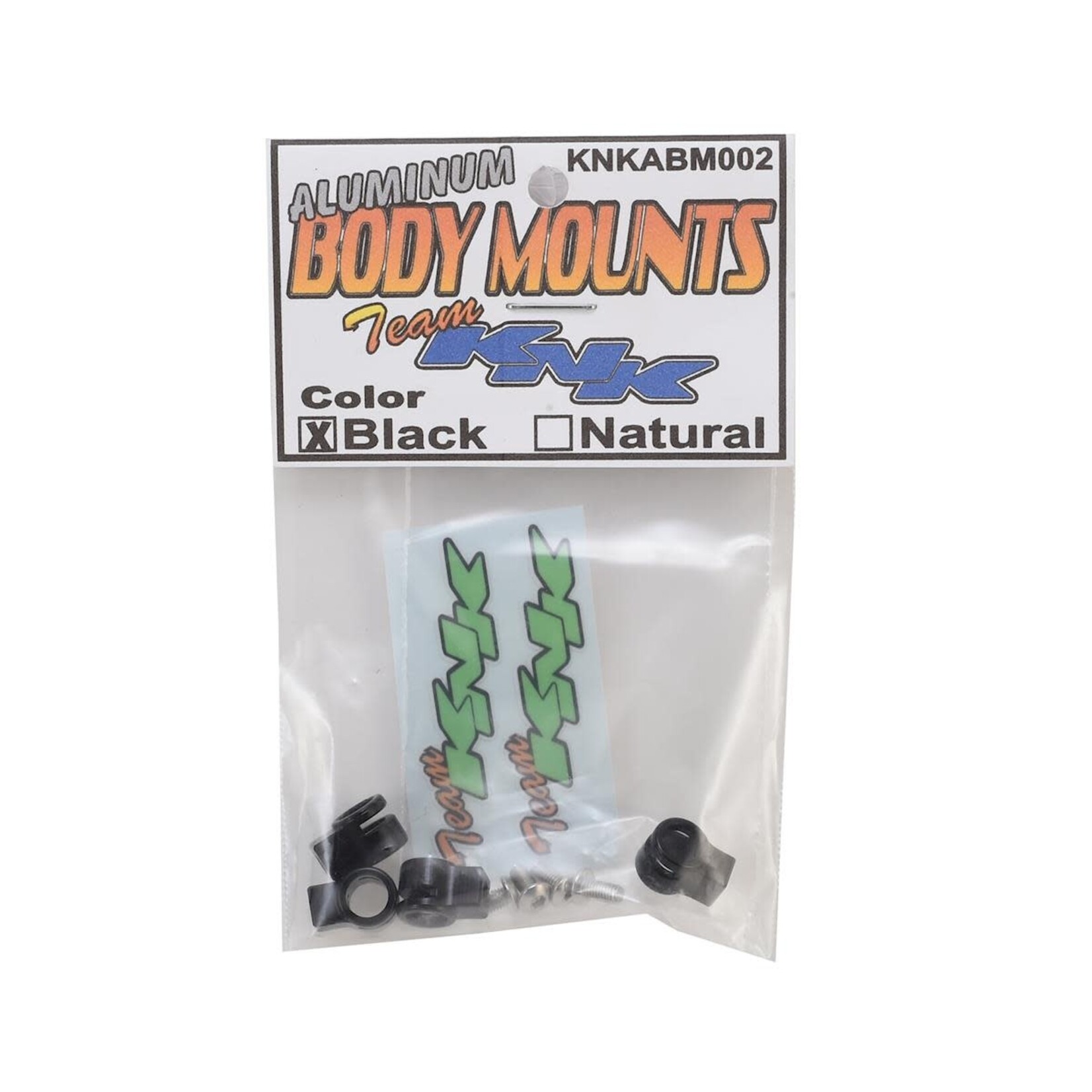 Team KNK #KNKABM002 Team KNK Aluminum Body Mounts (Black)