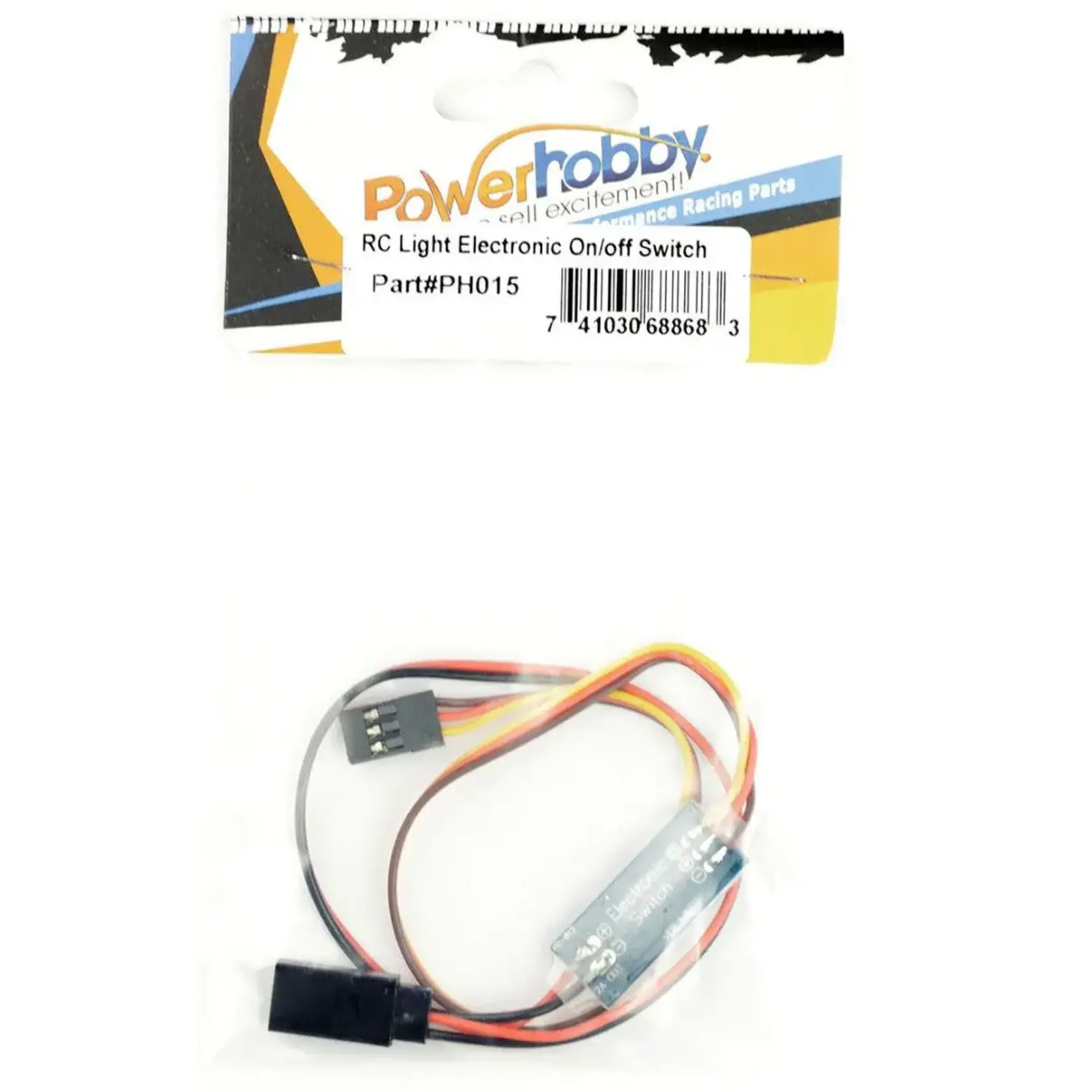 Power Hobby #PH015 Power Hobby RC Remote Electronic AUX Channel On/Off Switch