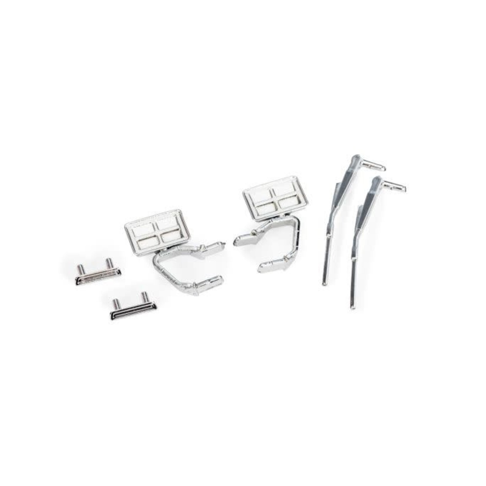 Traxxas #9816 Traxxas Door handles (left & right)/ mirrors, side (left & right)/ windshield wipers (fits #9812 body)