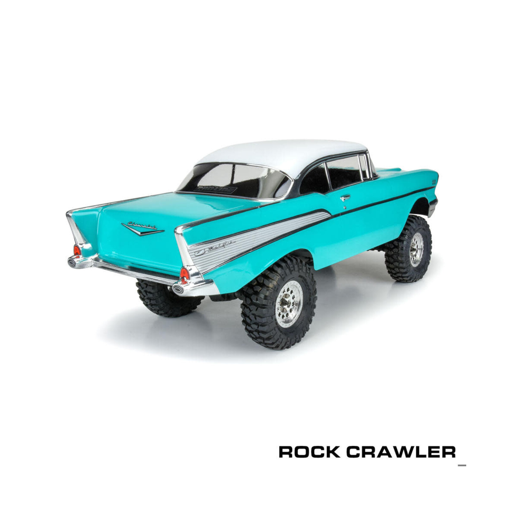 Pro-Line #PRO363000 Pro-Line LMT 1957 Chevy Bel Air "Avenger" 1/10 Monster Truck Body (Clear) (330mm Wheelbase)