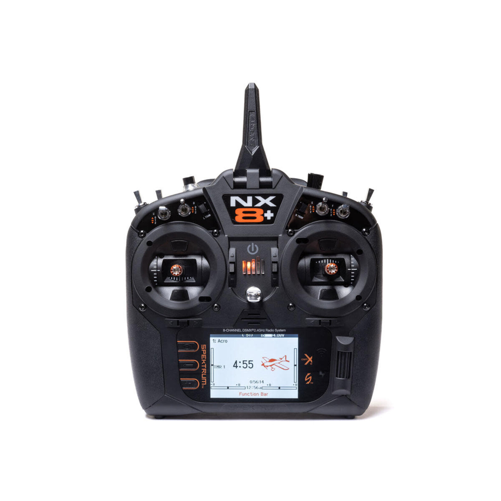 Spektrum #SPMR8210 Spektrum RC NX8+ 2.4GHz DSMX 20-Channel Radio System (Transmitter Only)